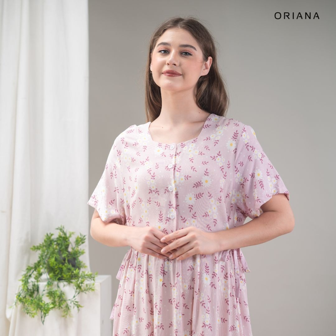 Oriana Homewear Maxi Dress Daster Busui Cayya Ilyana Series