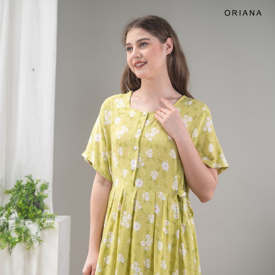 Oriana Homewear Maxi Dress Daster Busui Cayya Ilyana Series