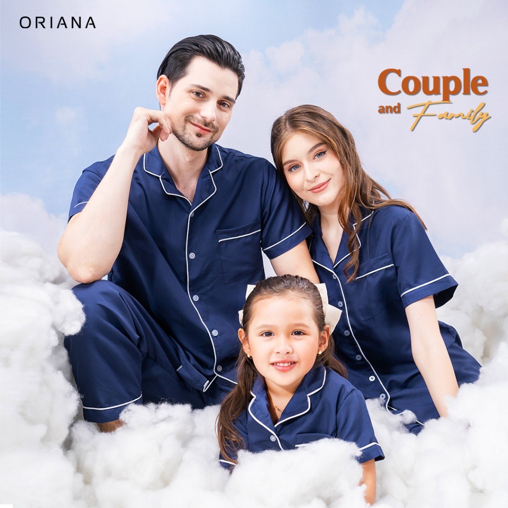 Oriana Sleepwear Piyama Family Set Navya Series