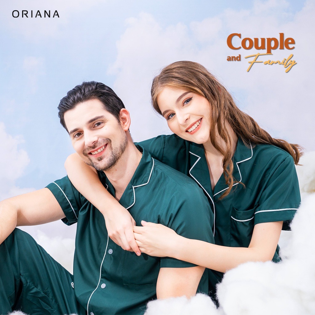 Oriana Sleepwear Piyama Family Set Navya Series