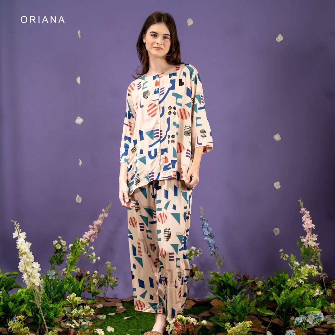 Oriana Sleepwear Piyama Zoella Series