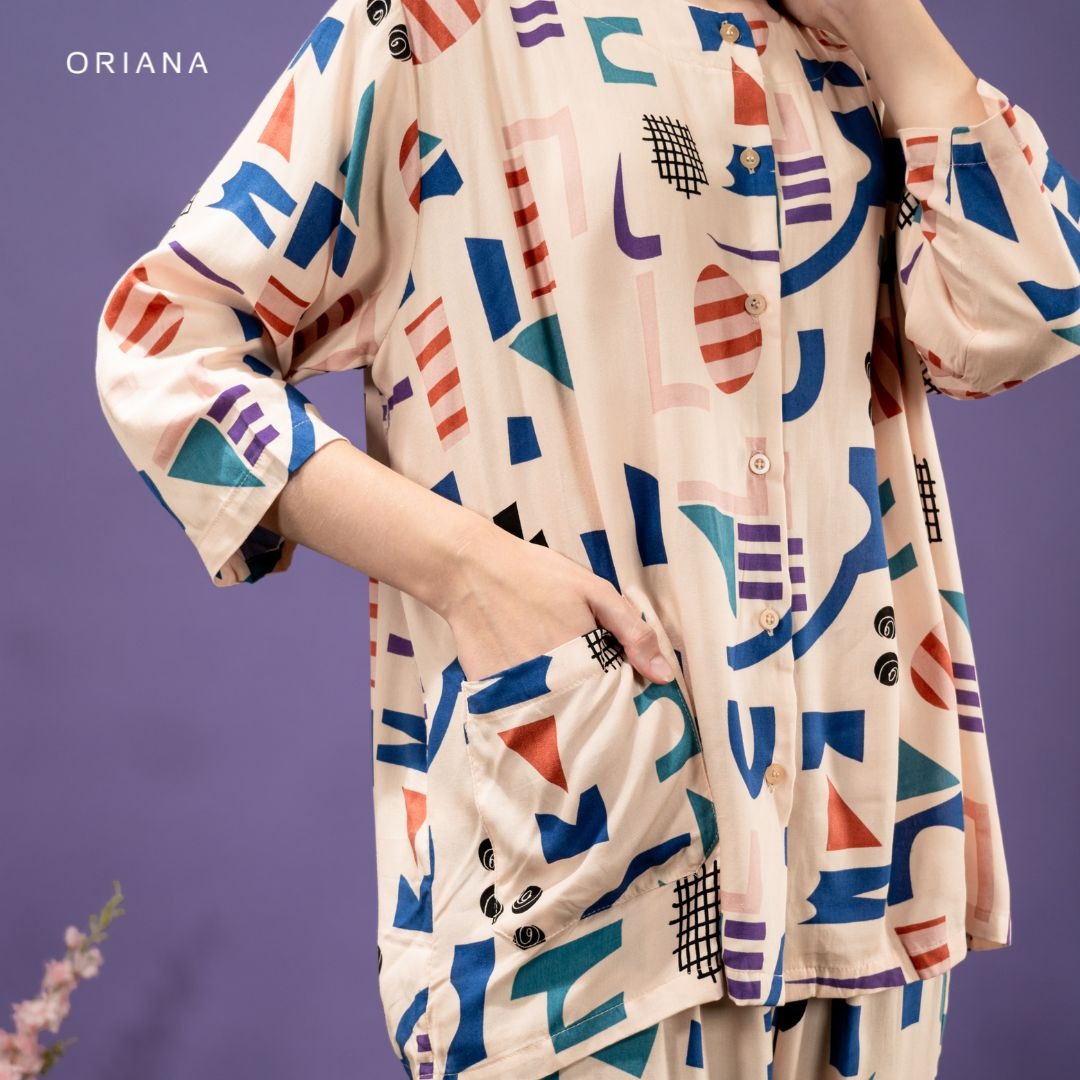 Oriana Sleepwear Piyama Zoella Series
