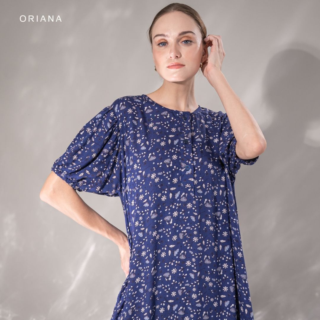 Oriana Homewear Maxi Dress Avanthi Evalia Series