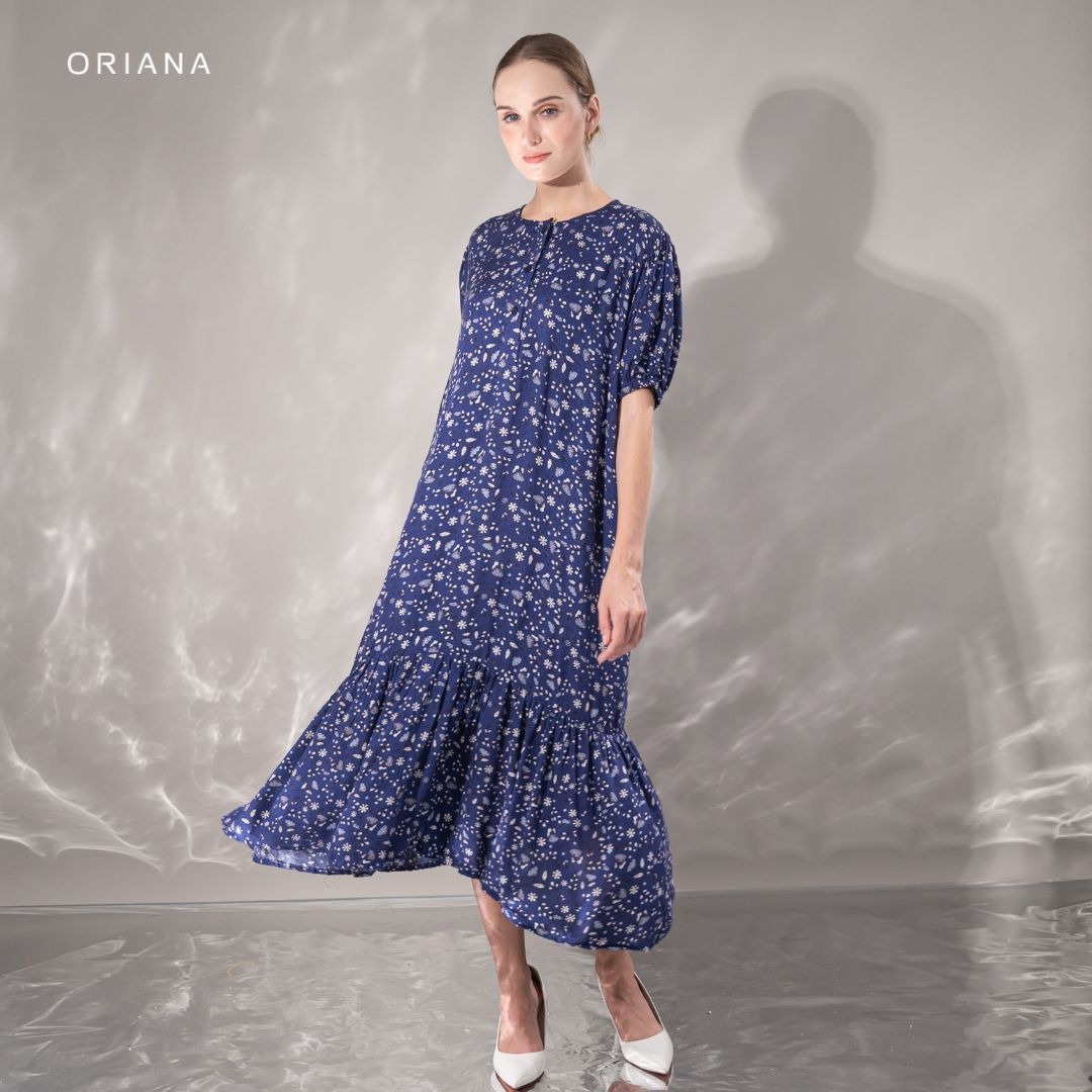 Oriana Homewear Maxi Dress Avanthi Evalia Series