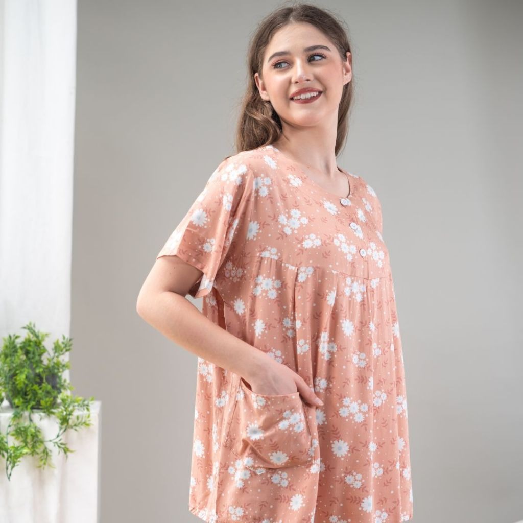 Oriana Sleepwear Piyama Pendek Oneset Ilyana Series