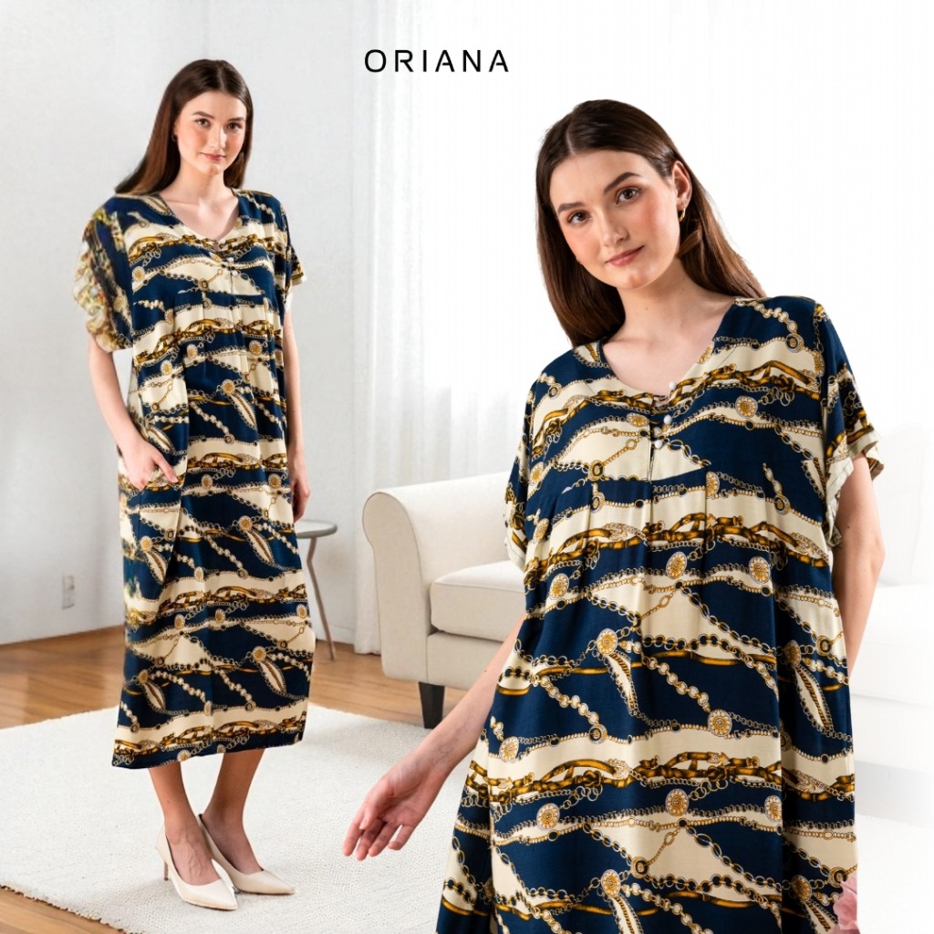 Oriana Homewear Maxi Dress Daster Busui Deasy Alzena Series