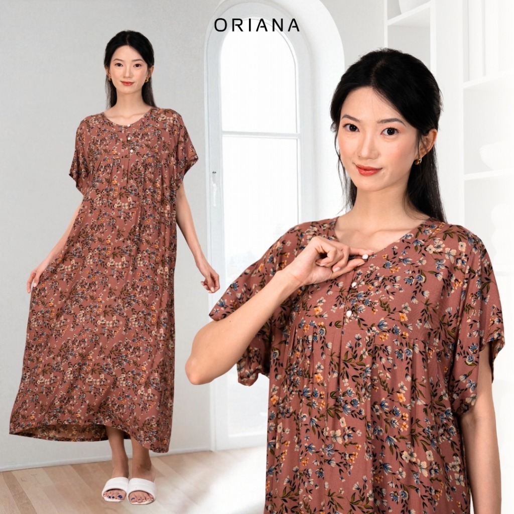 Oriana Homewear Maxi Dress Daster Busui Deasy Zuha Series