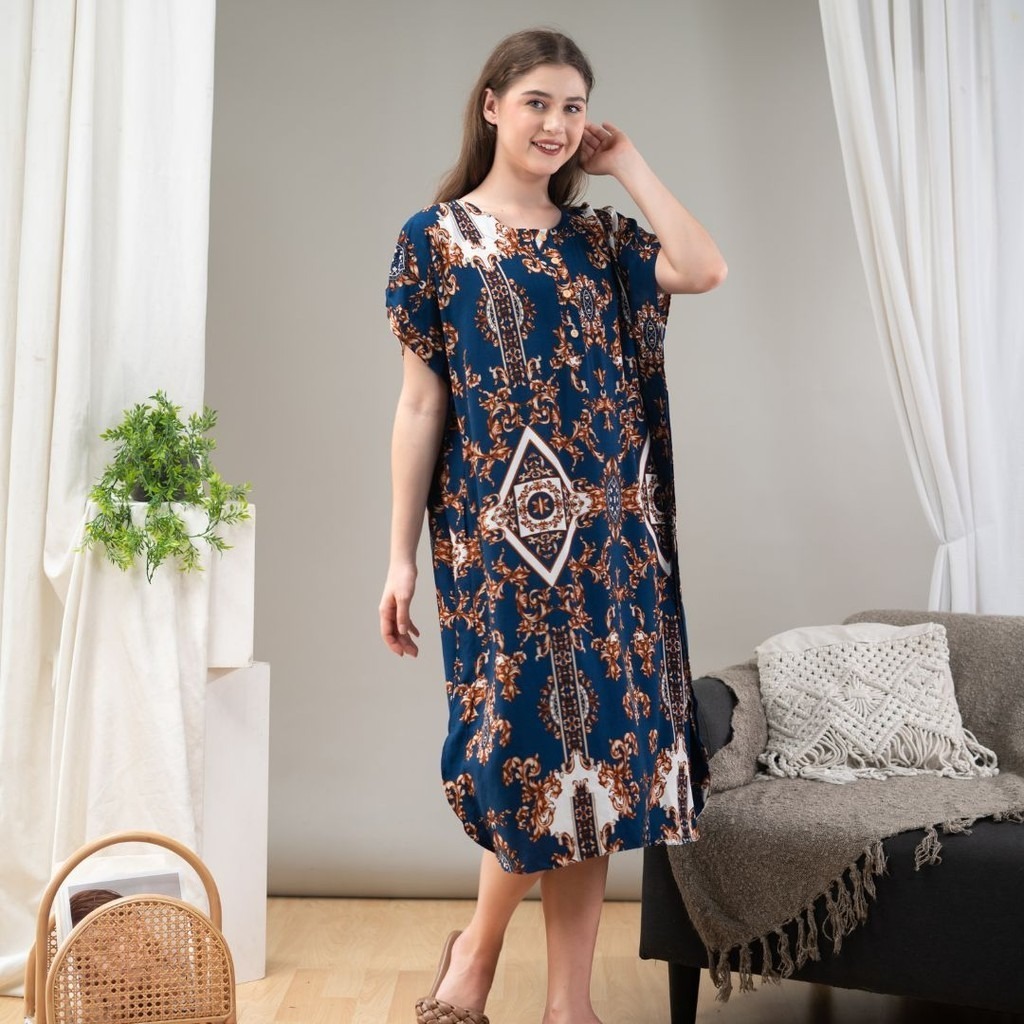 Oriana Homewear Daster Pendek Busui Kaftan Belva Series