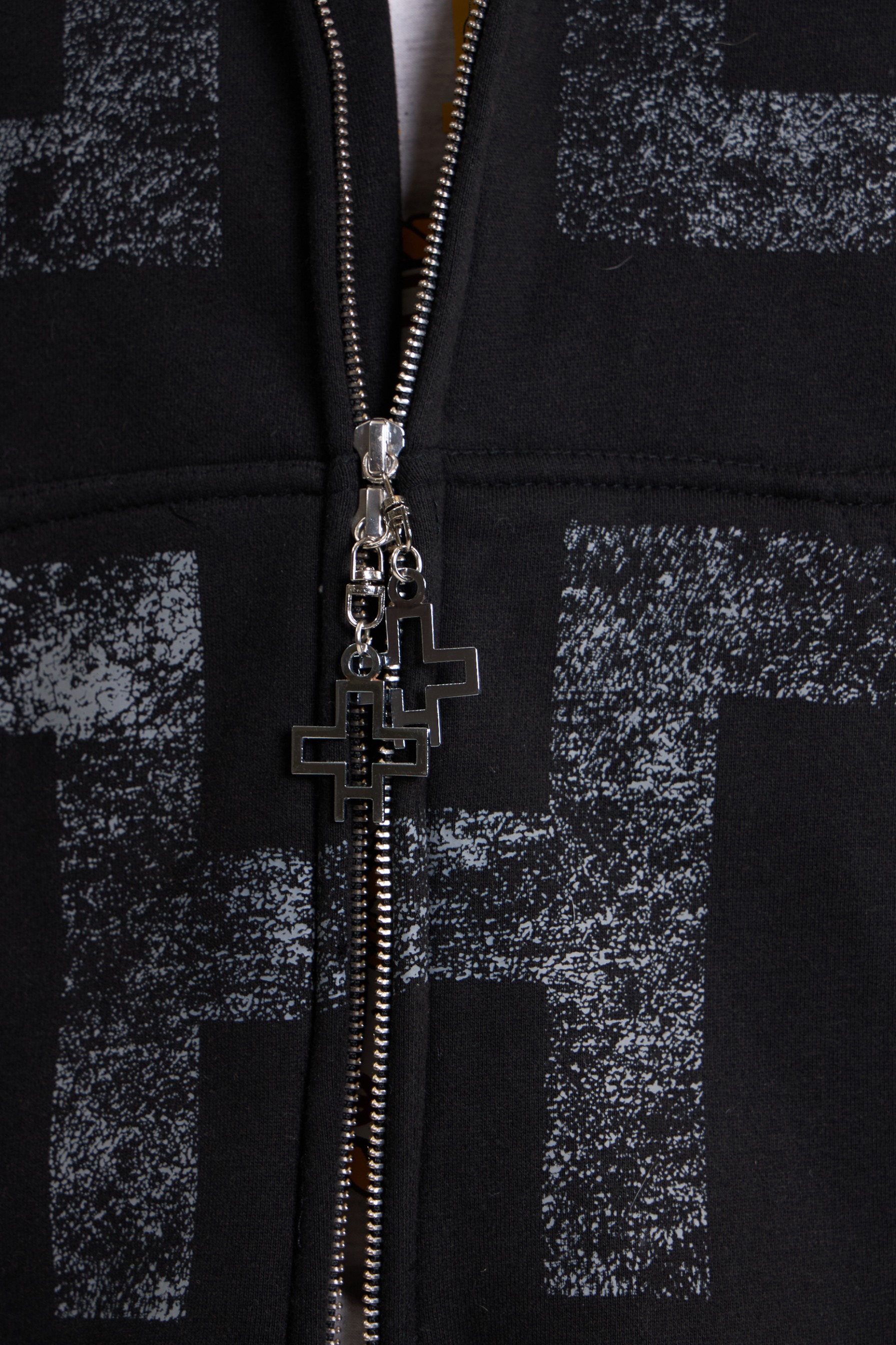 Cross Black Hoodie