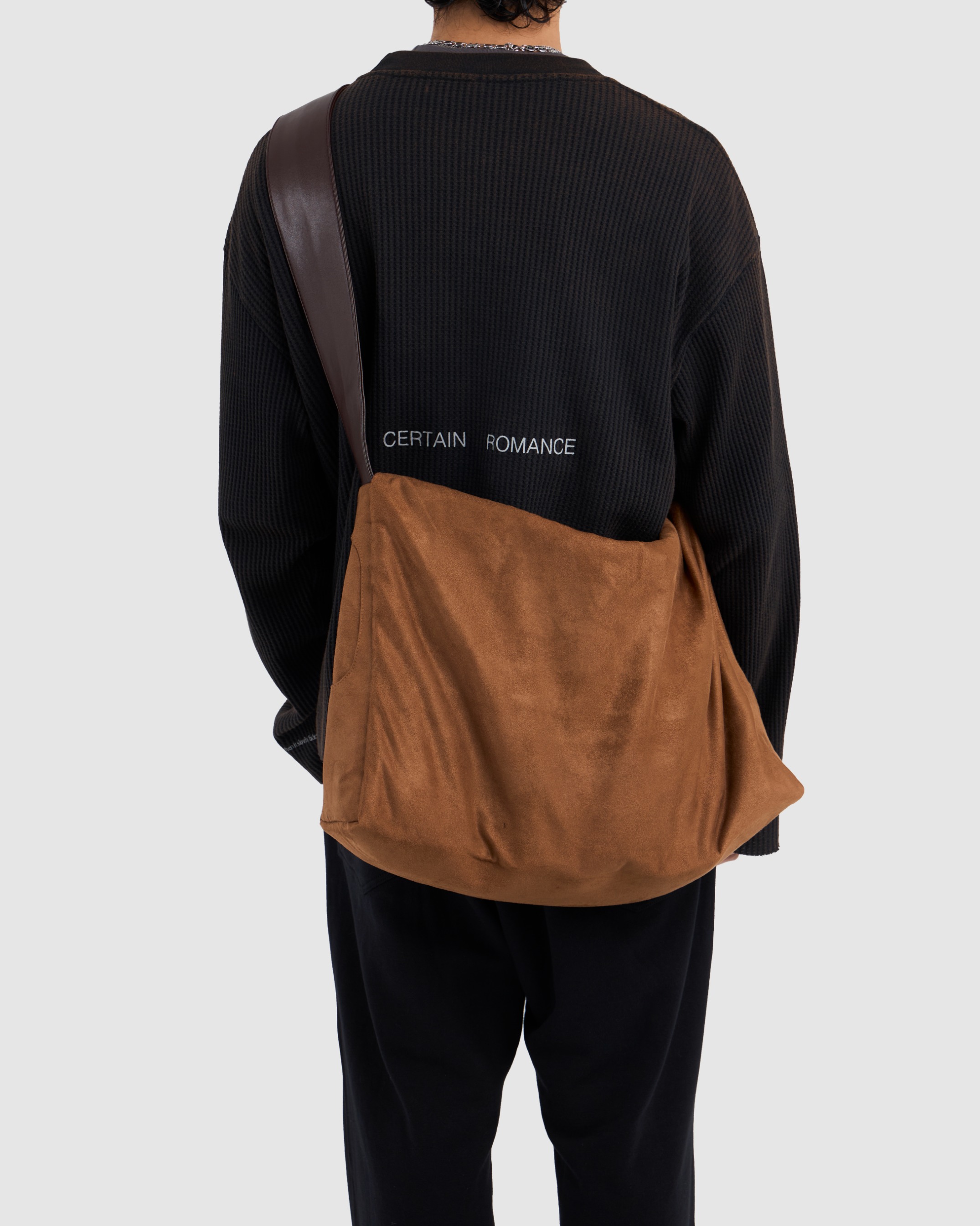 Brown Suede Bag