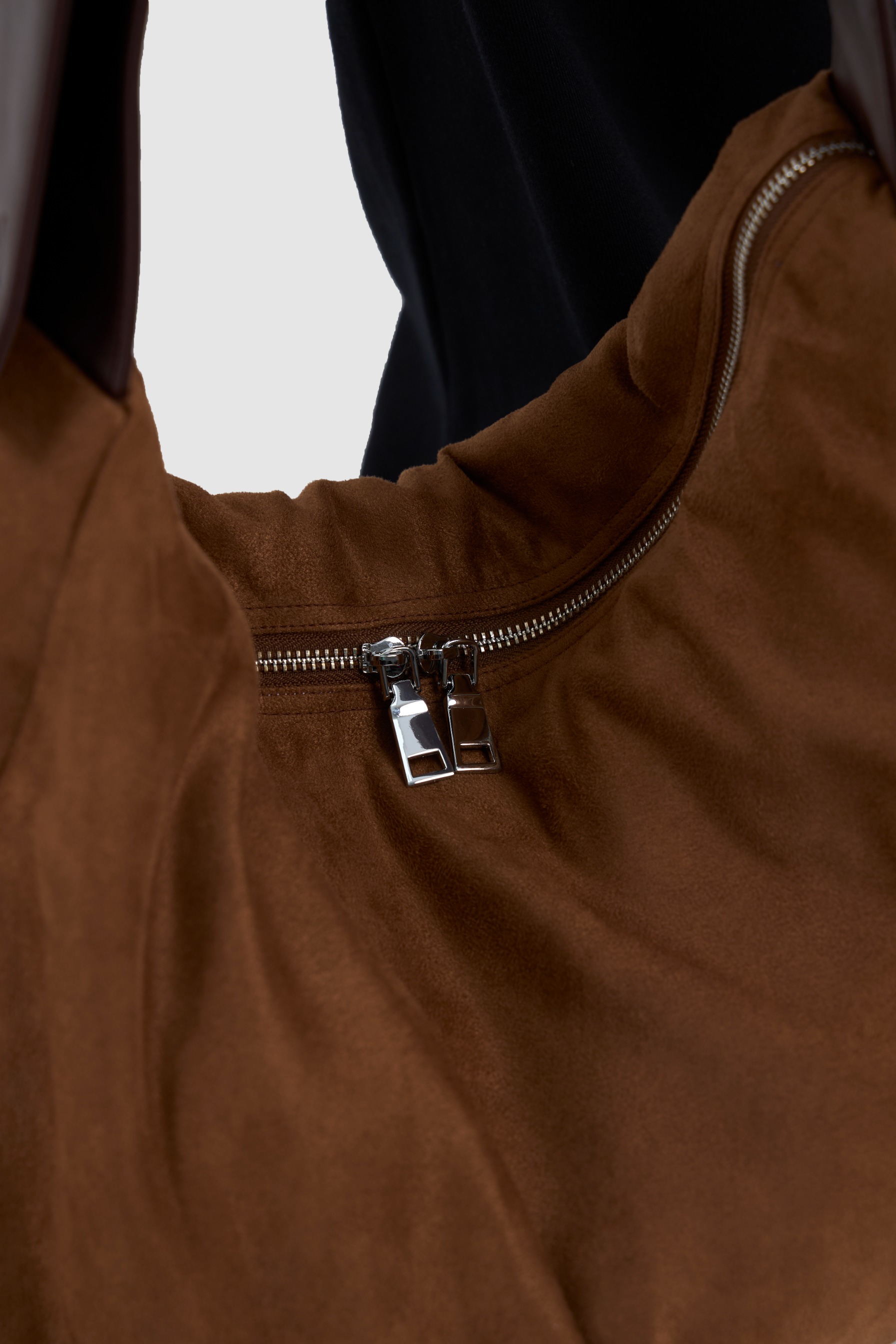 Brown Suede Bag