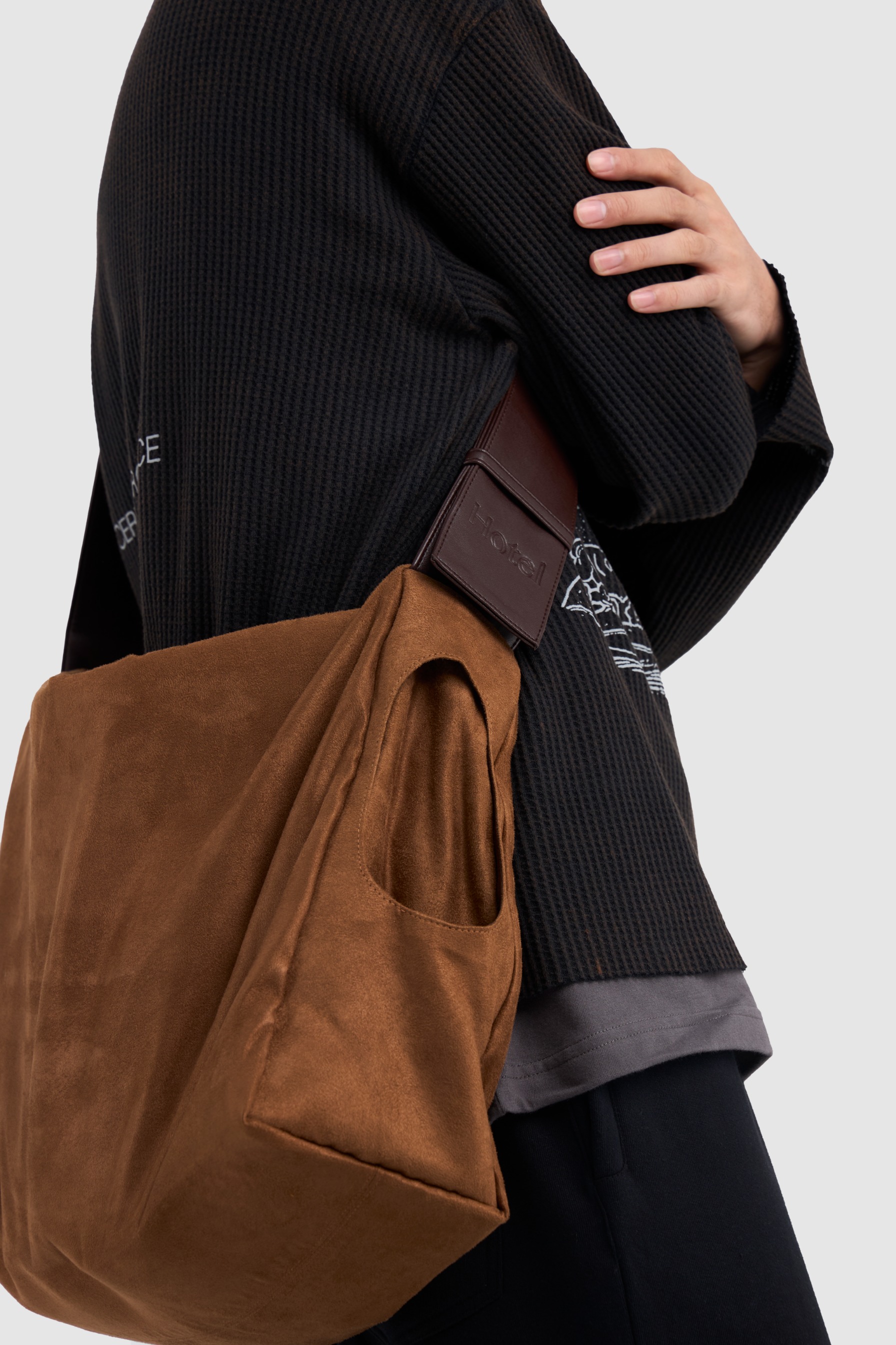 Brown Suede Bag
