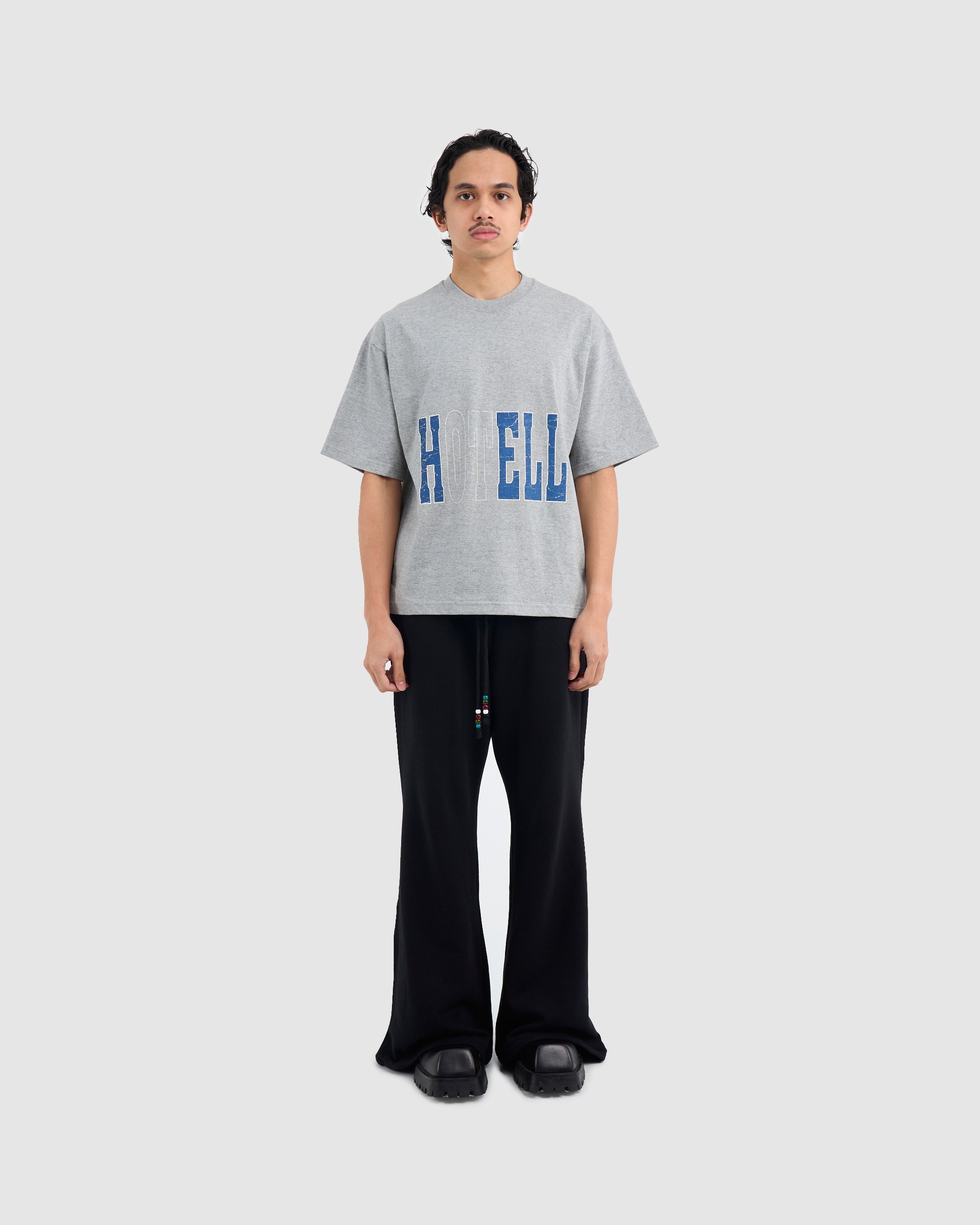Hell Tee Heather Grey