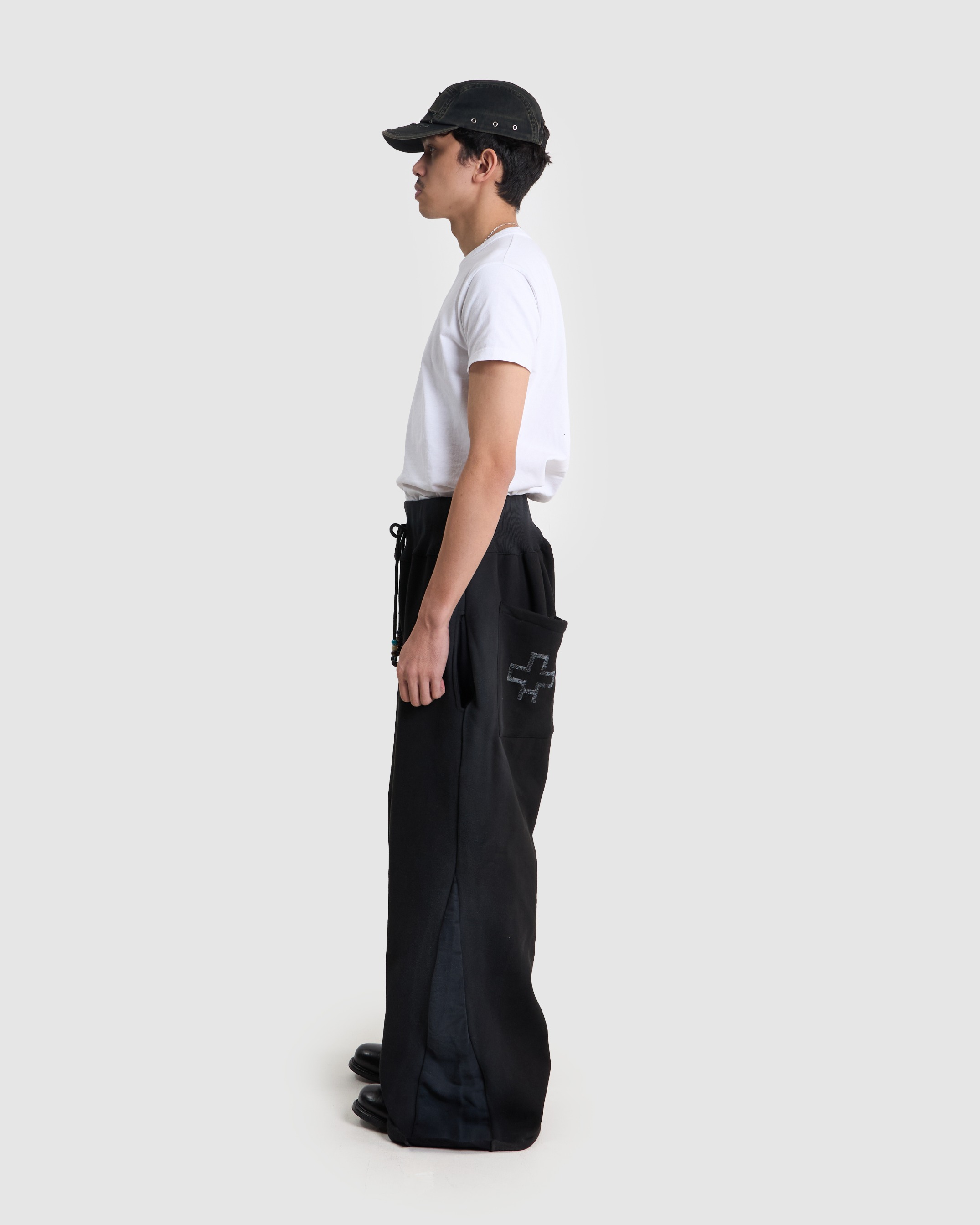 Black Cross Sweatpants