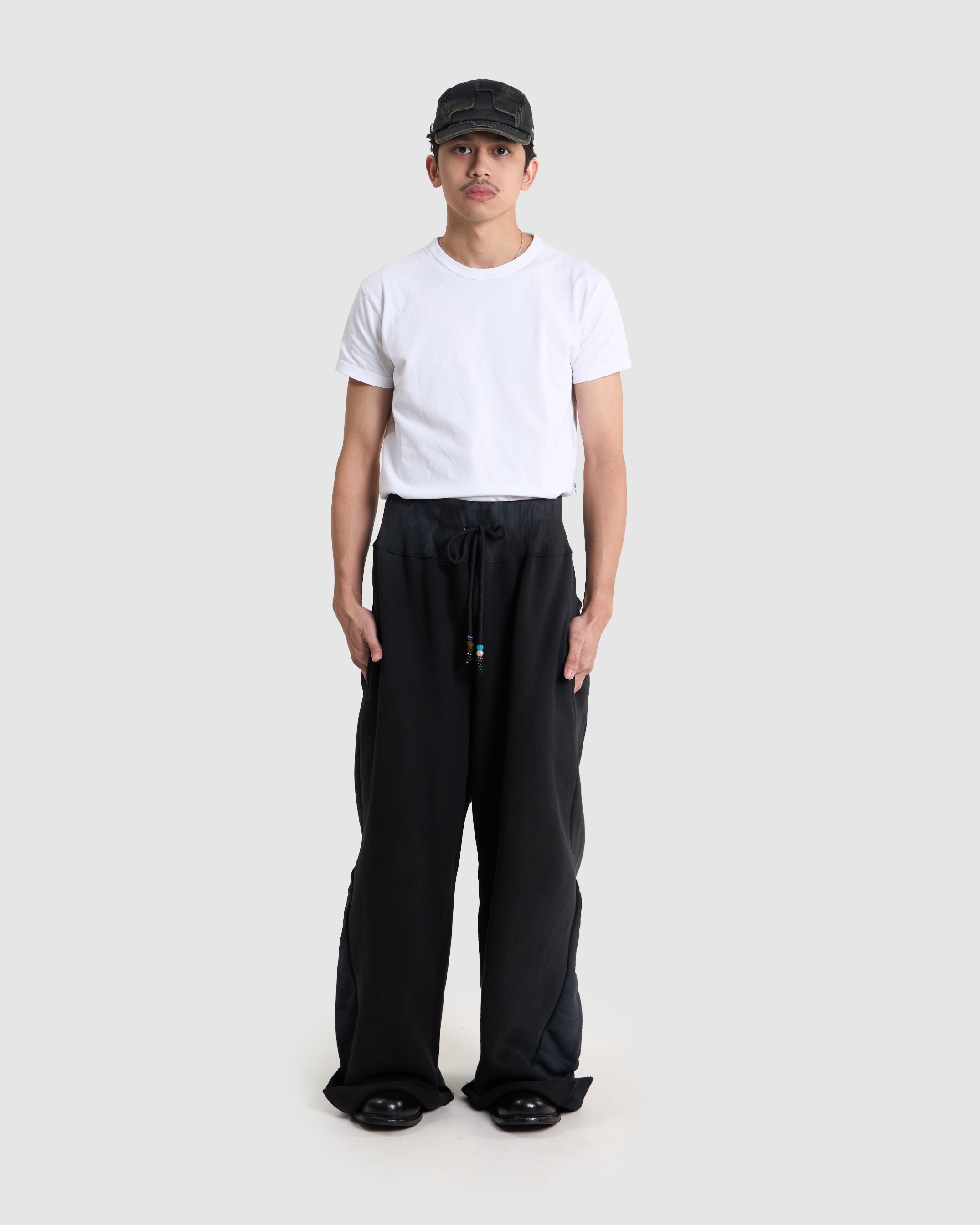 Black Cross Sweatpants