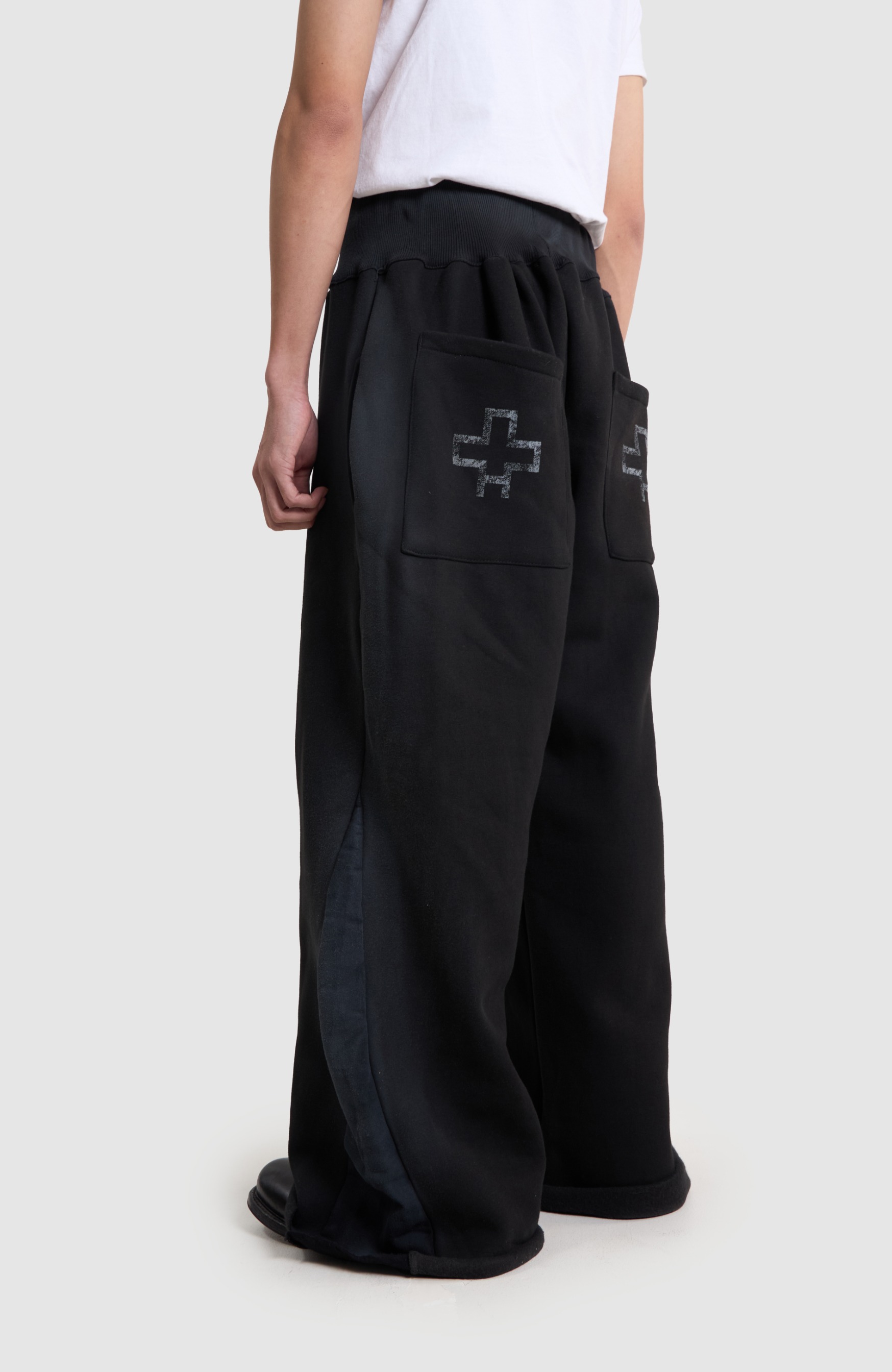Black Cross Sweatpants
