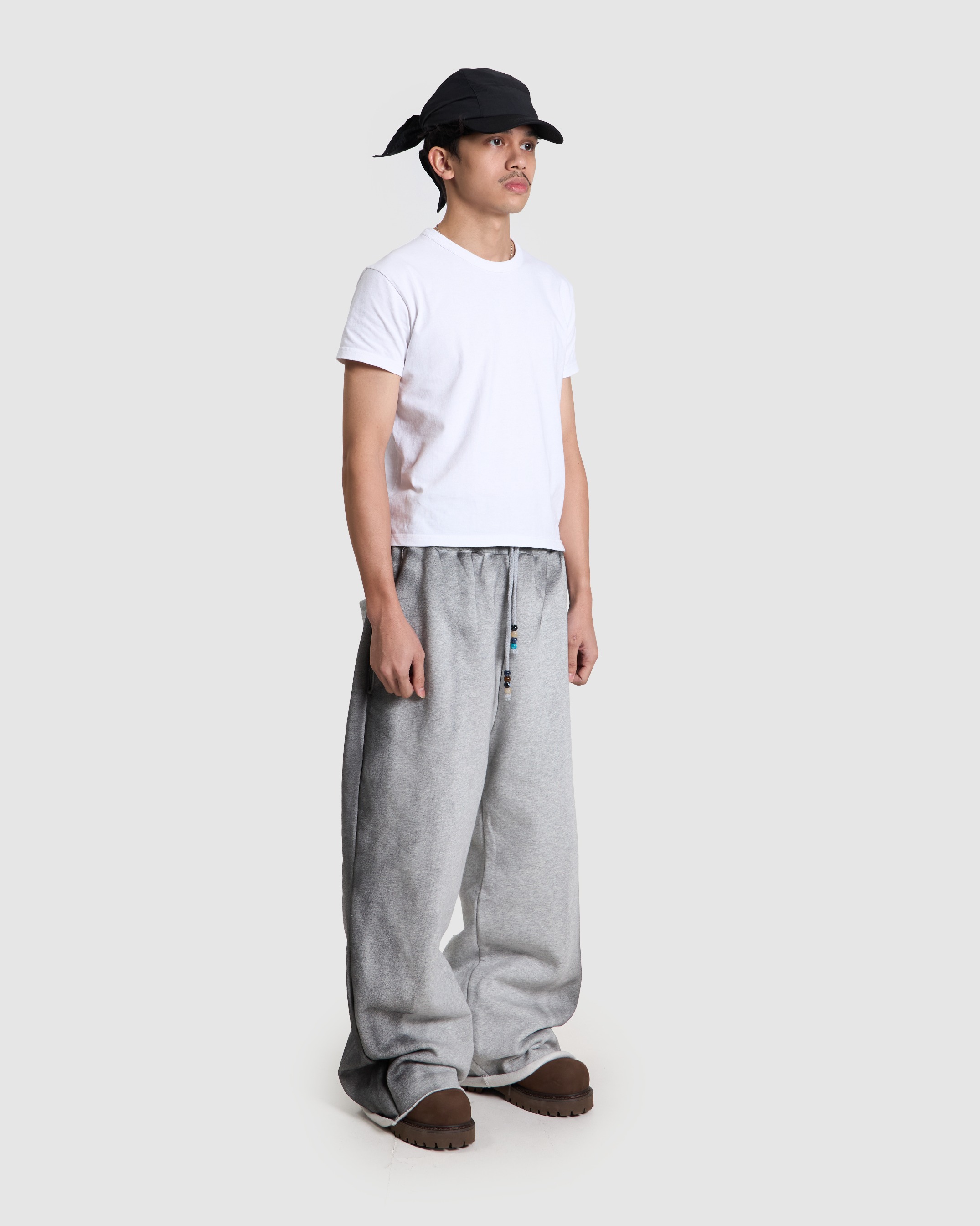 Grey Cross Sweatpants