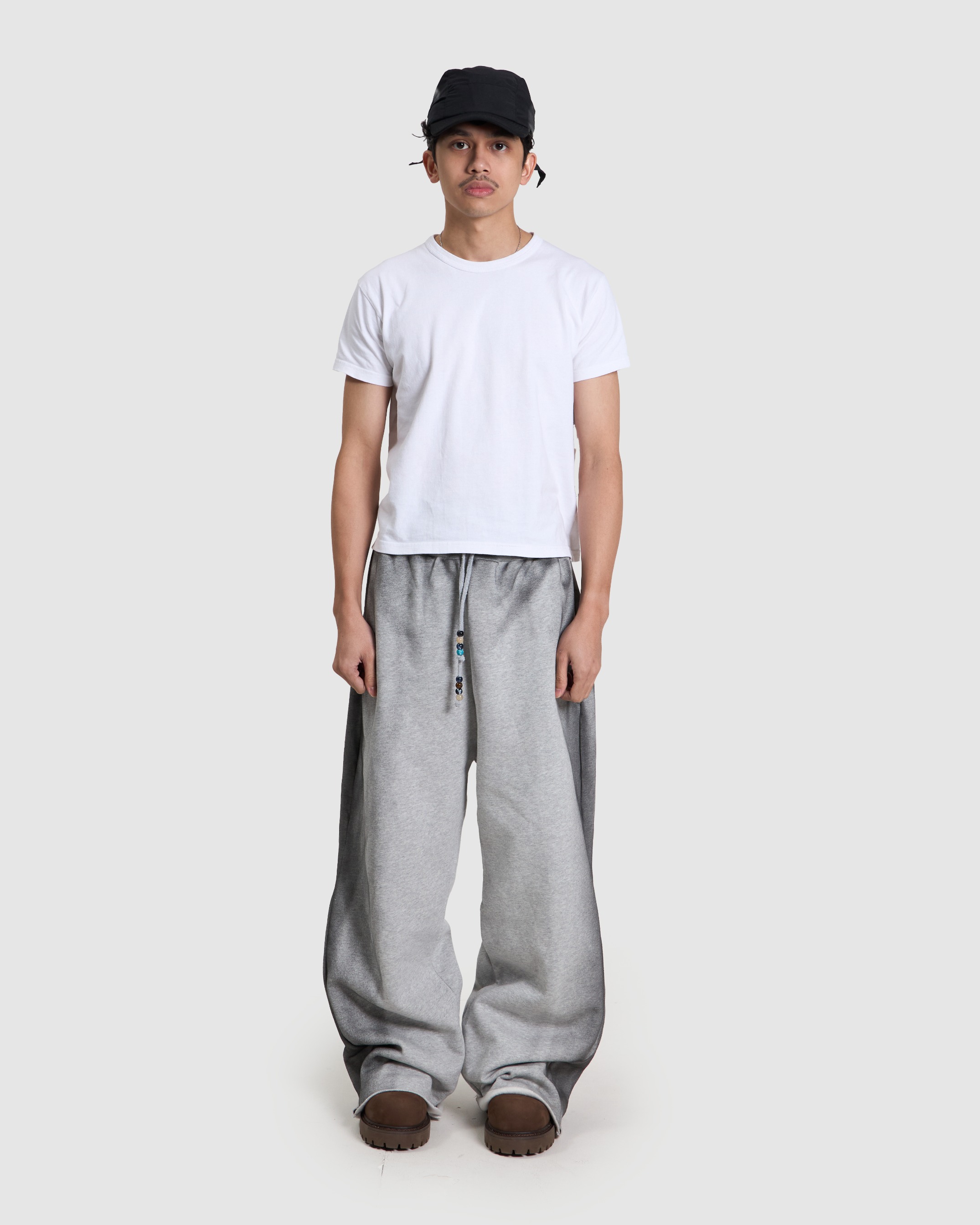 Grey Cross Sweatpants