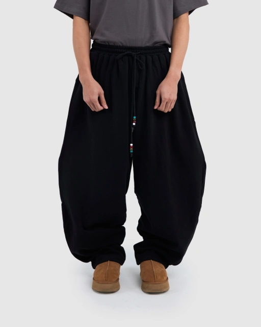 Image of Balloon Sweat Pants Black
