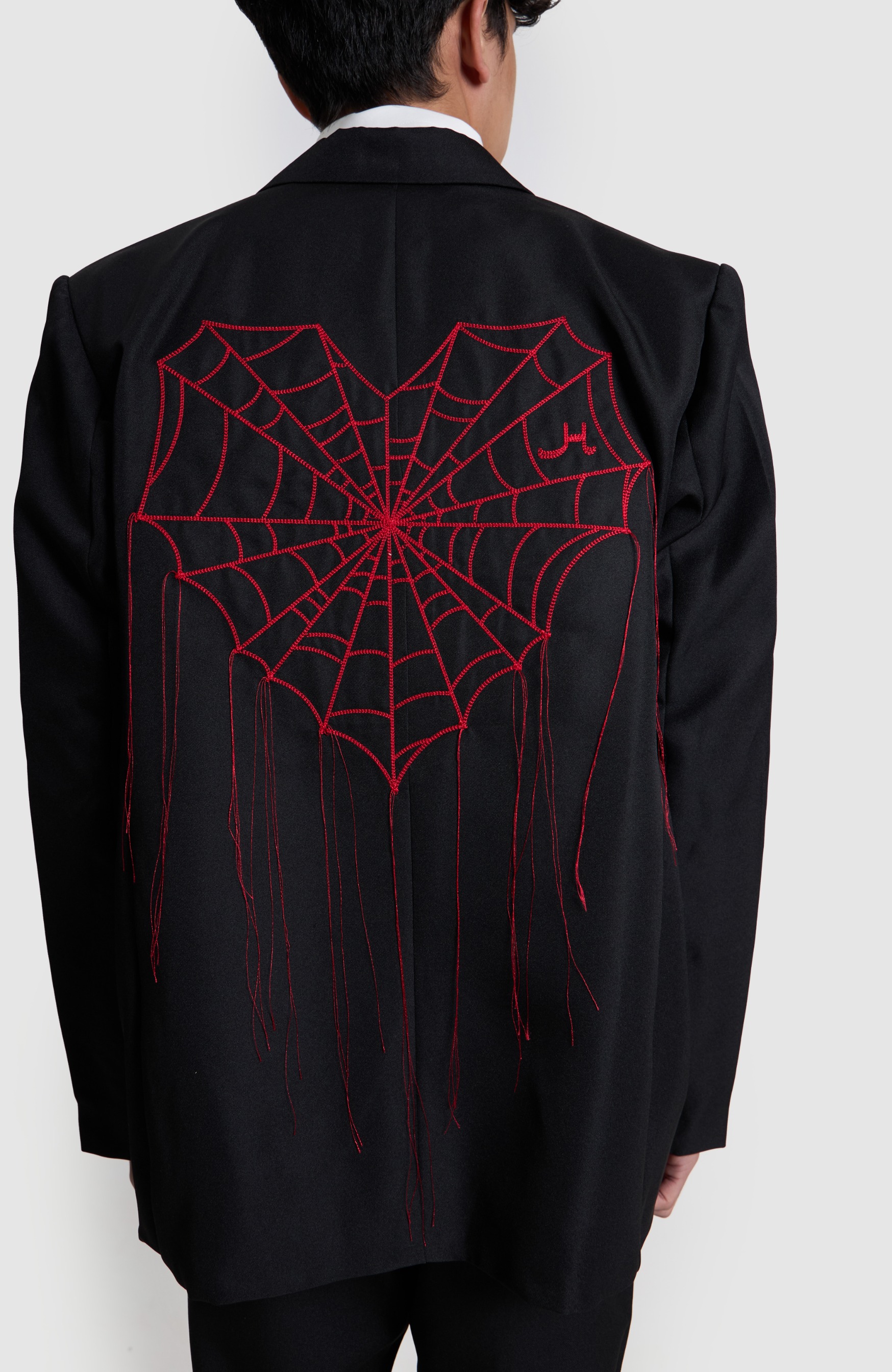 Web Double Breasted Blazer