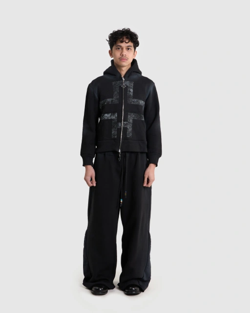 Image of Cross Black Hoodie