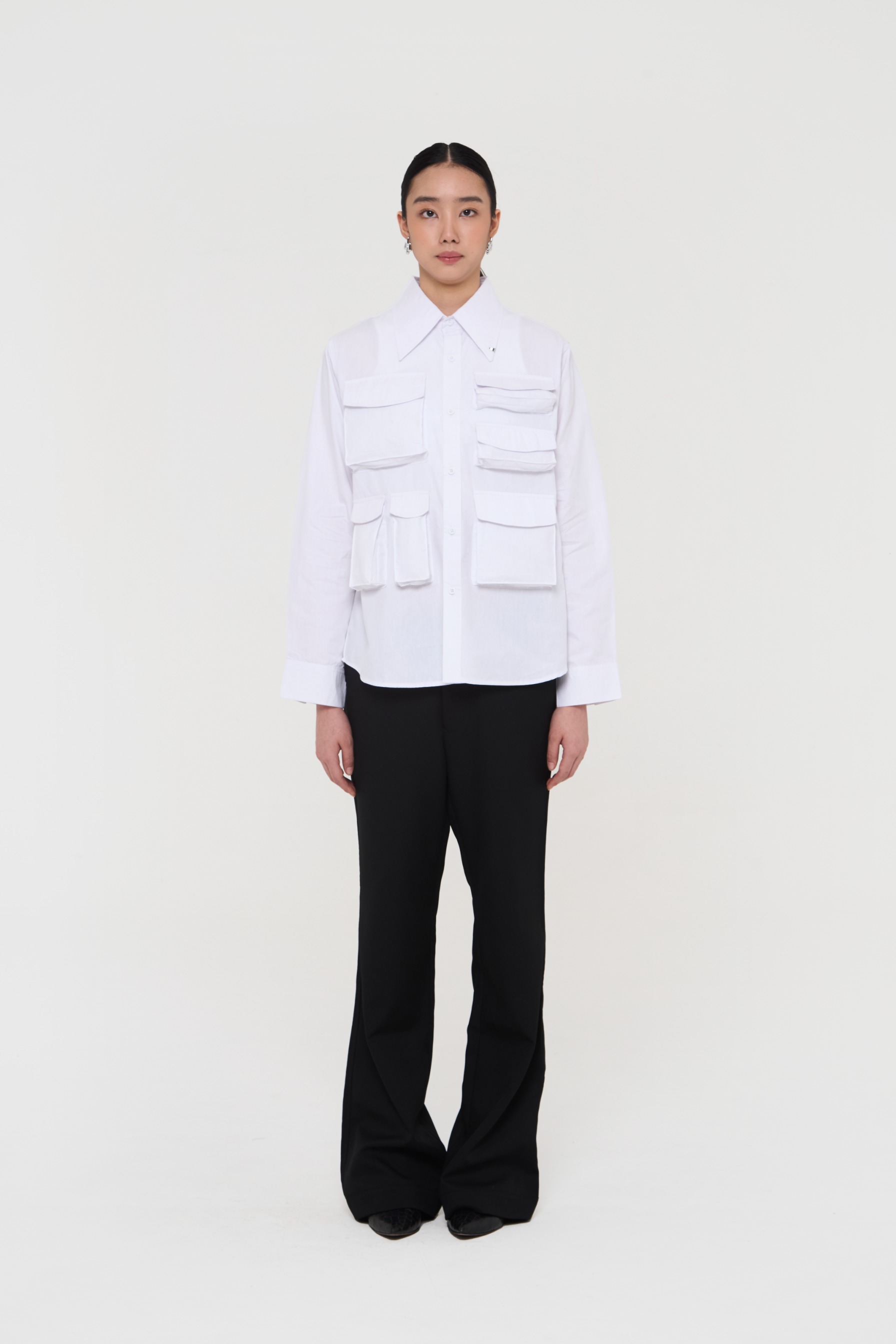 Unisex Cargo White Shirt Hotel x Stuudio Particular