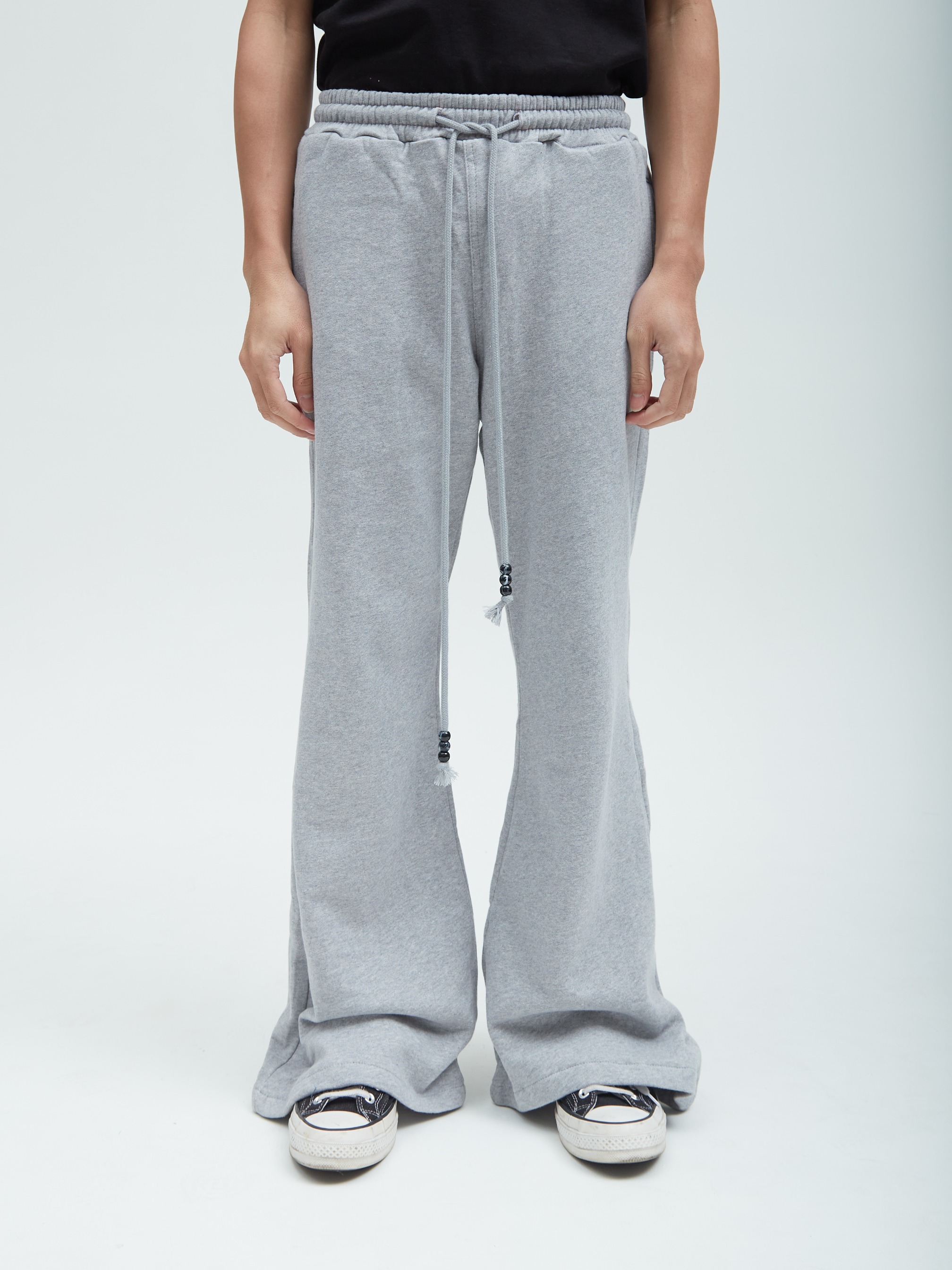 Flare Sweat Pants Gray