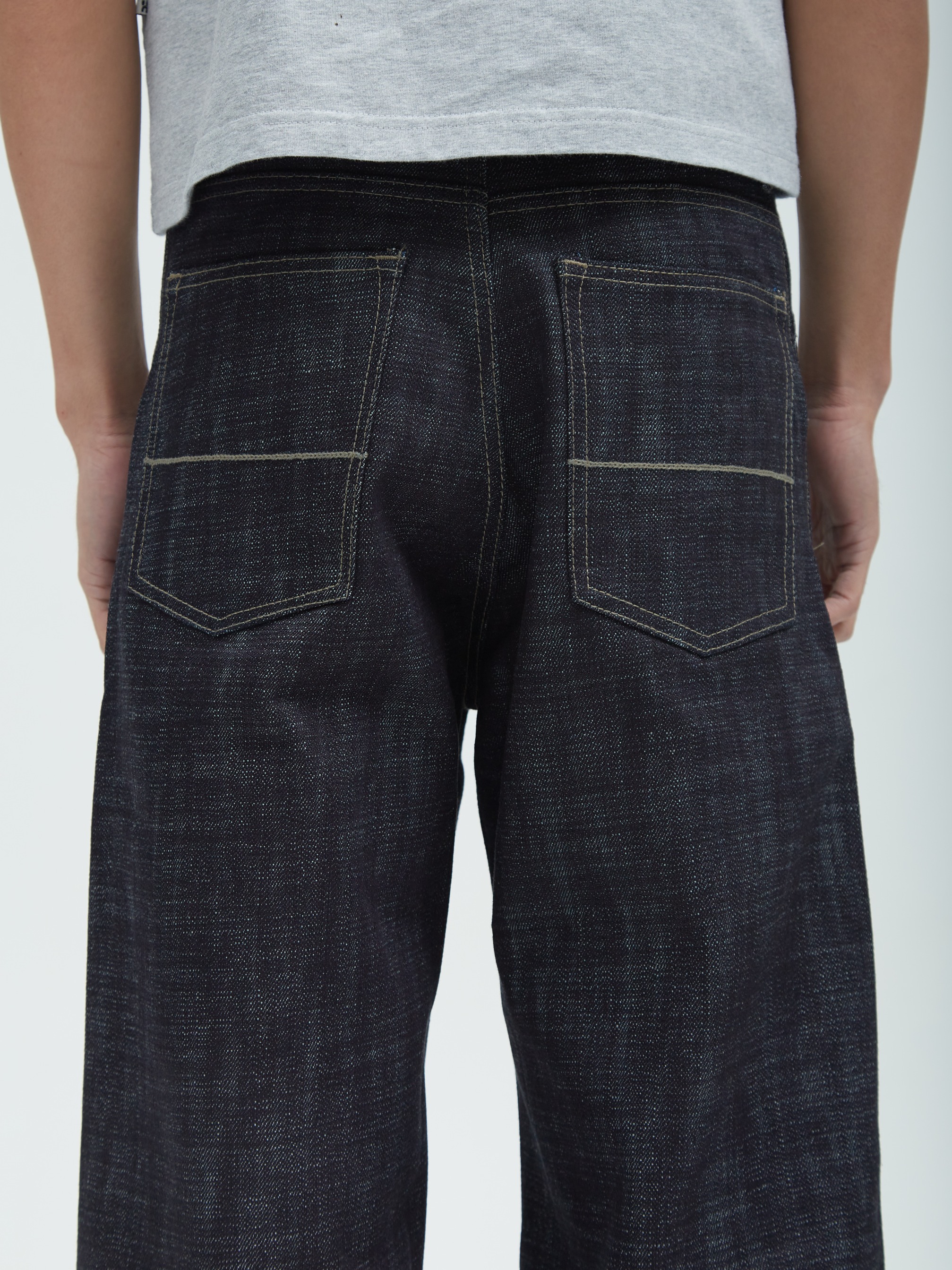 Raw Denim Baggy Red Line Selvedge