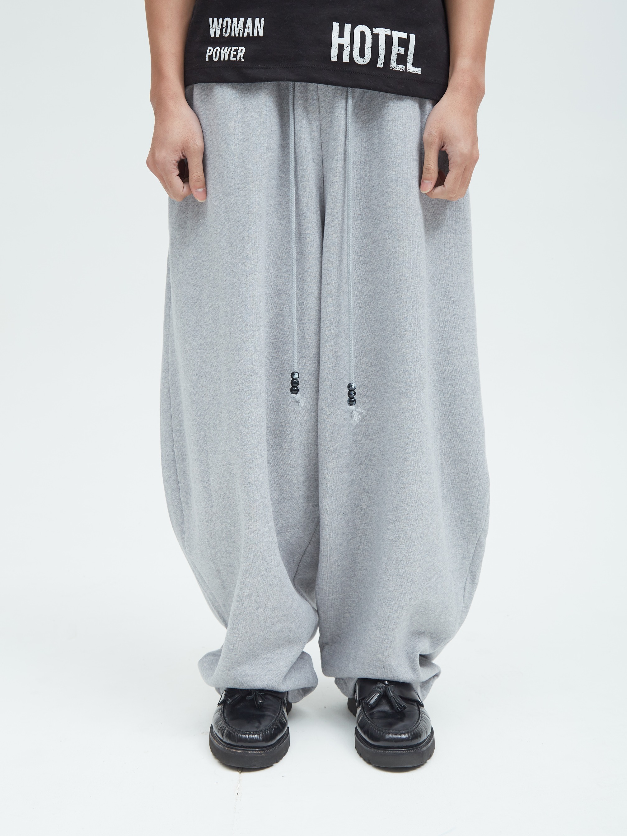 Balloon Sweat Pants Gray