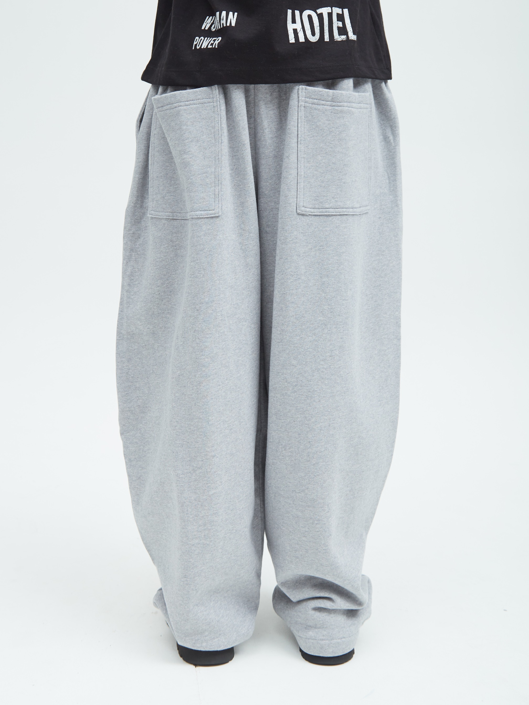 Balloon Sweat Pants Gray