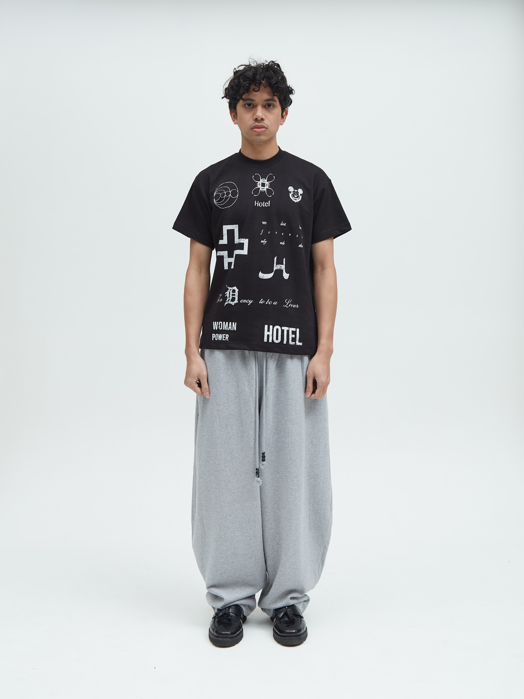 Balloon Sweat Pants Gray