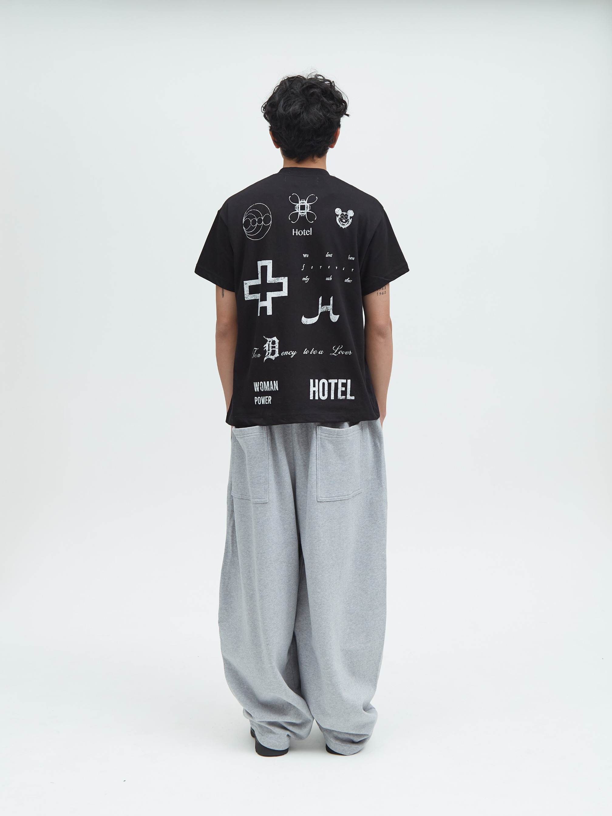 Balloon Sweat Pants Gray