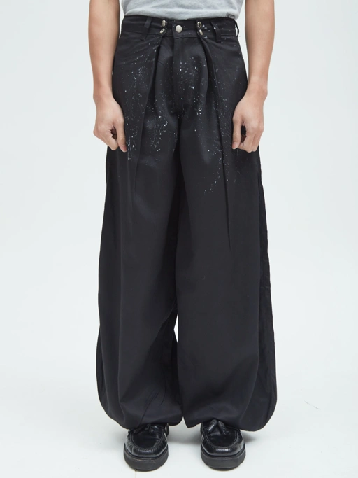 Image of Tobi Pants Splatter Black