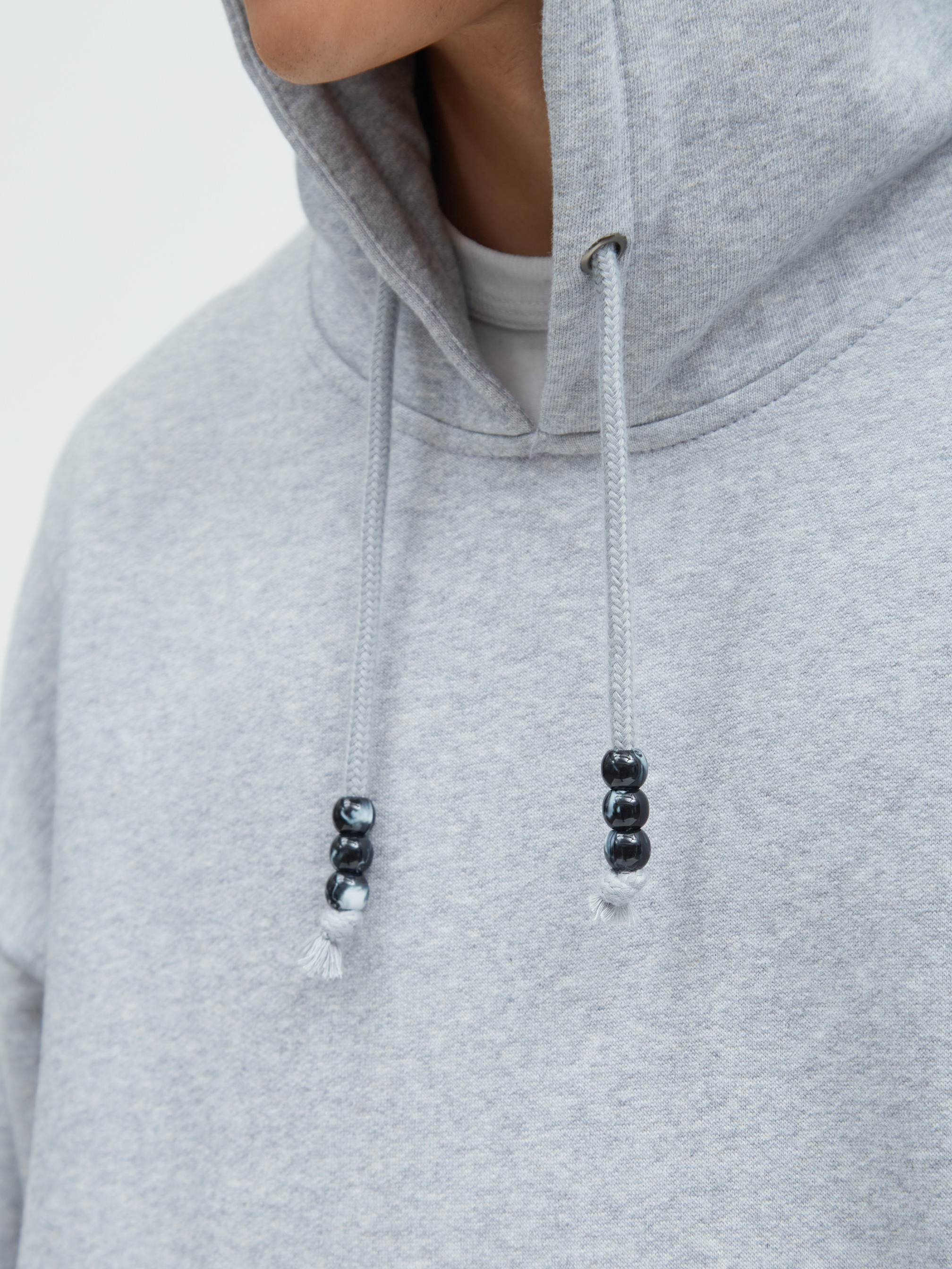 Hoodie Flannel Gray
