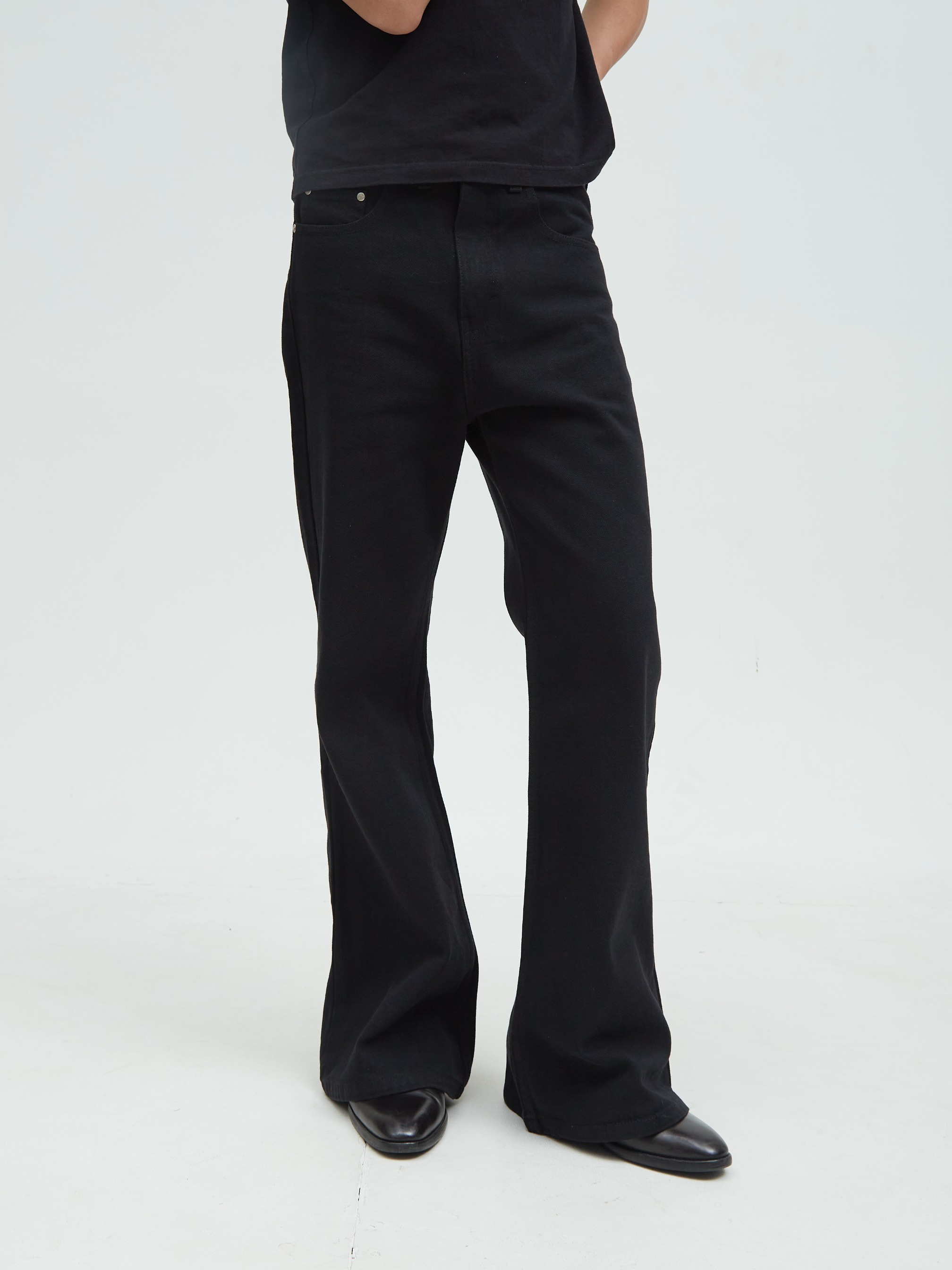 Flare Jeans Black