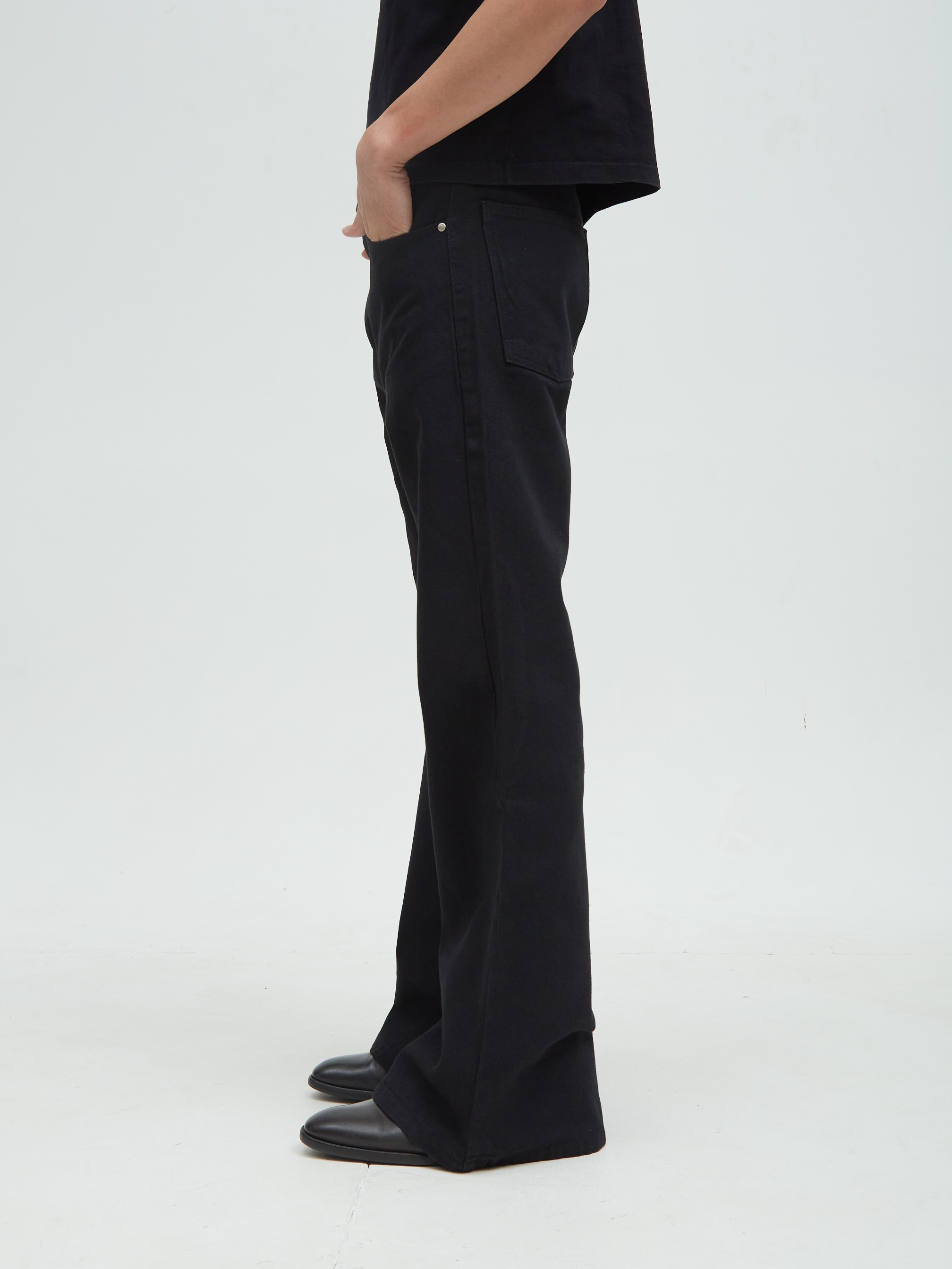 Flare Jeans Black