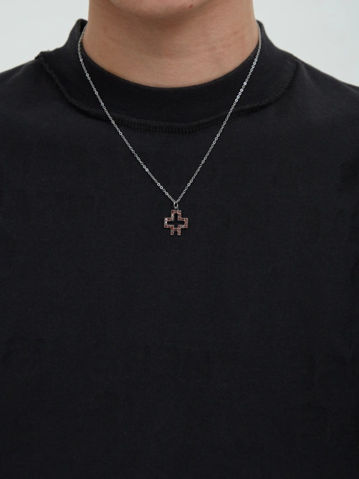 Image of Plus Logo Chain Red