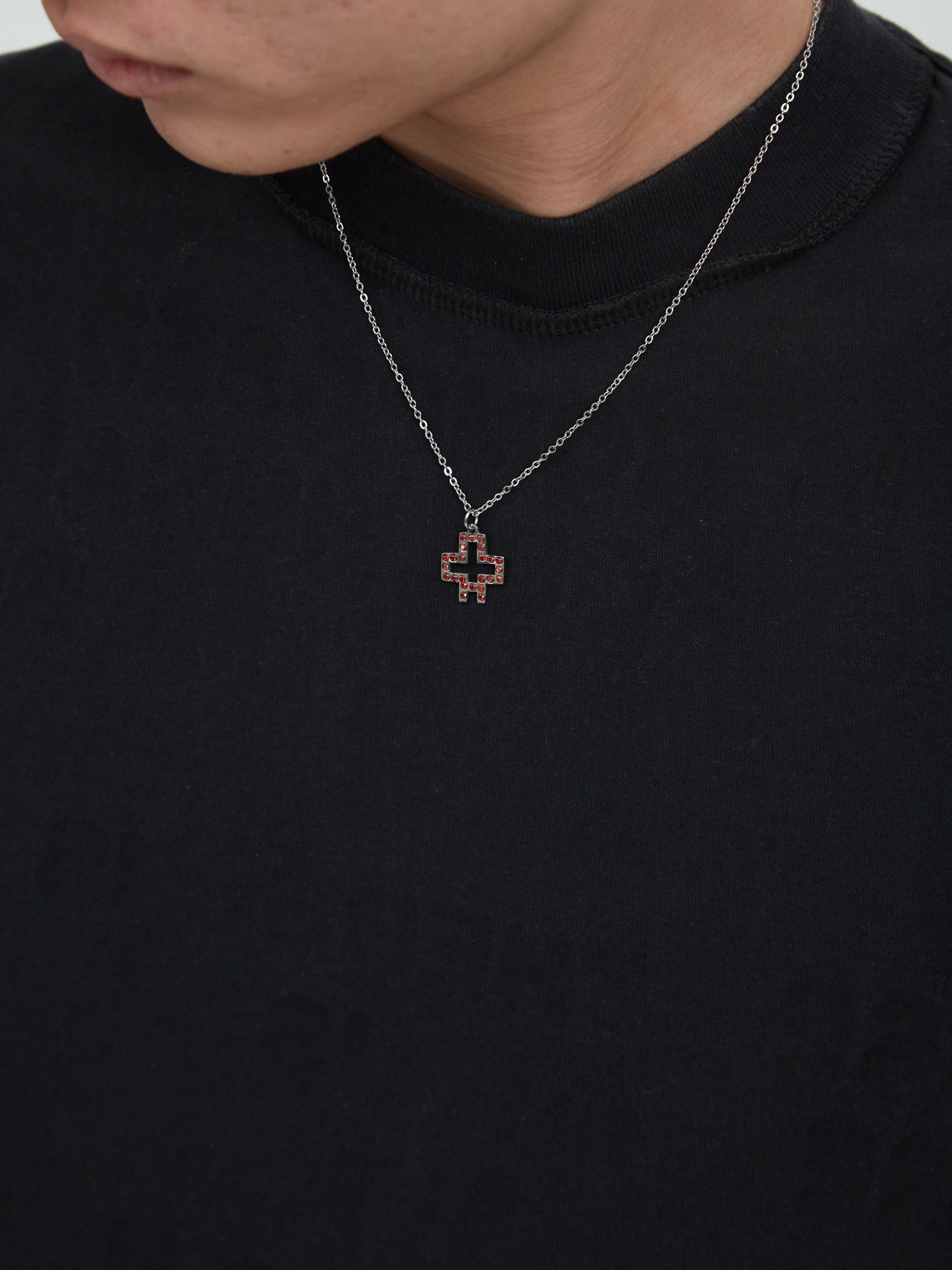 Plus Logo Chain Red