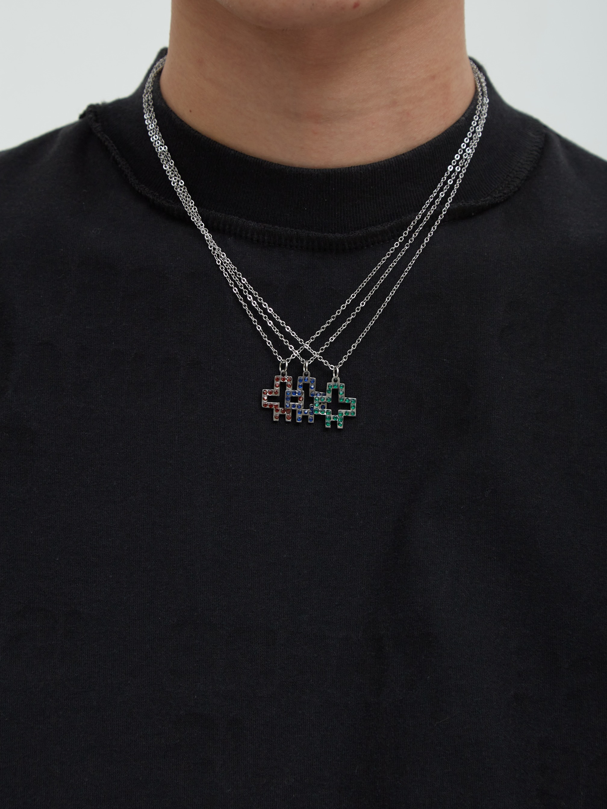 Plus Logo Chain Blue