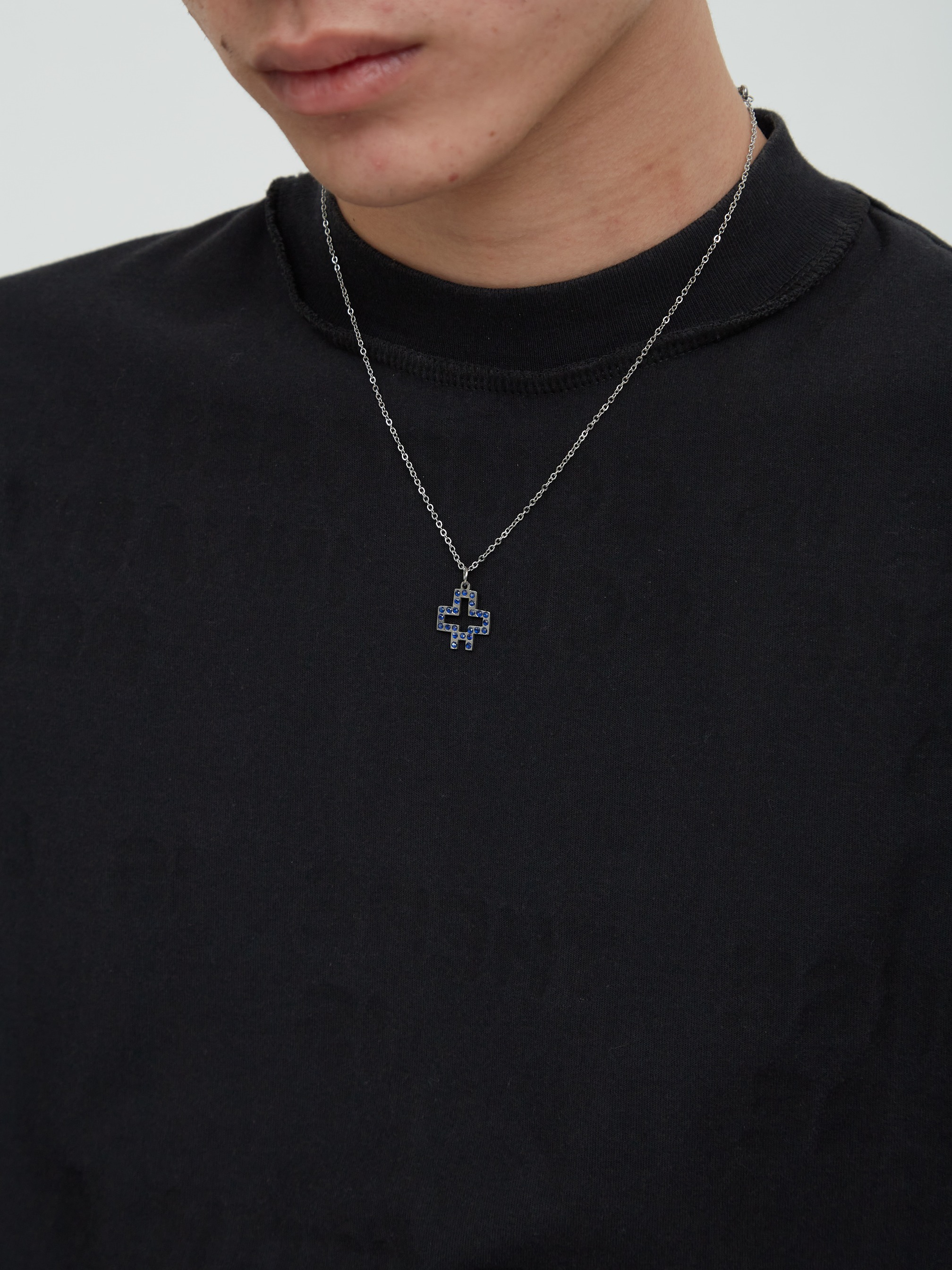 Plus Logo Chain Blue