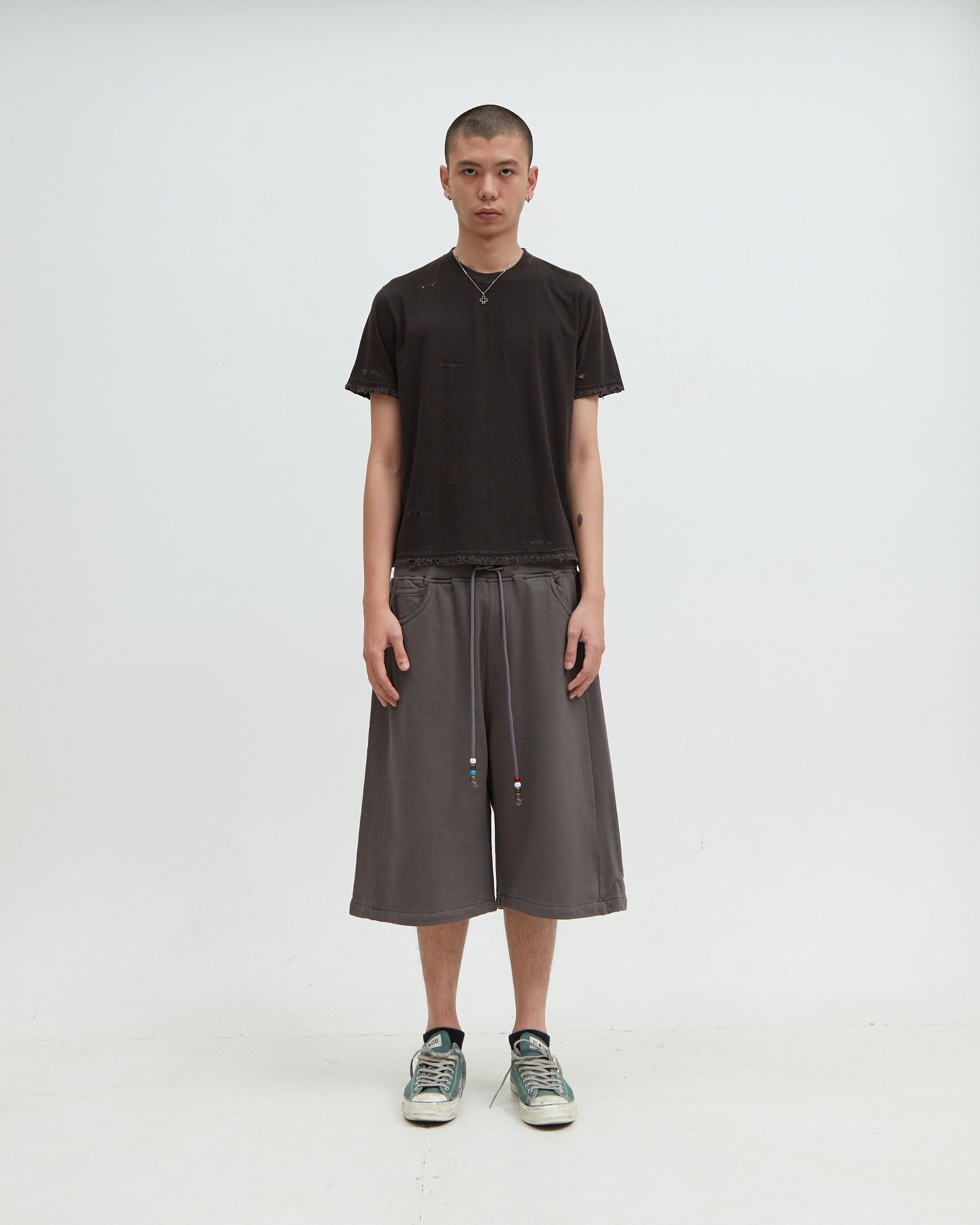 Sweat Short Dark Gray
