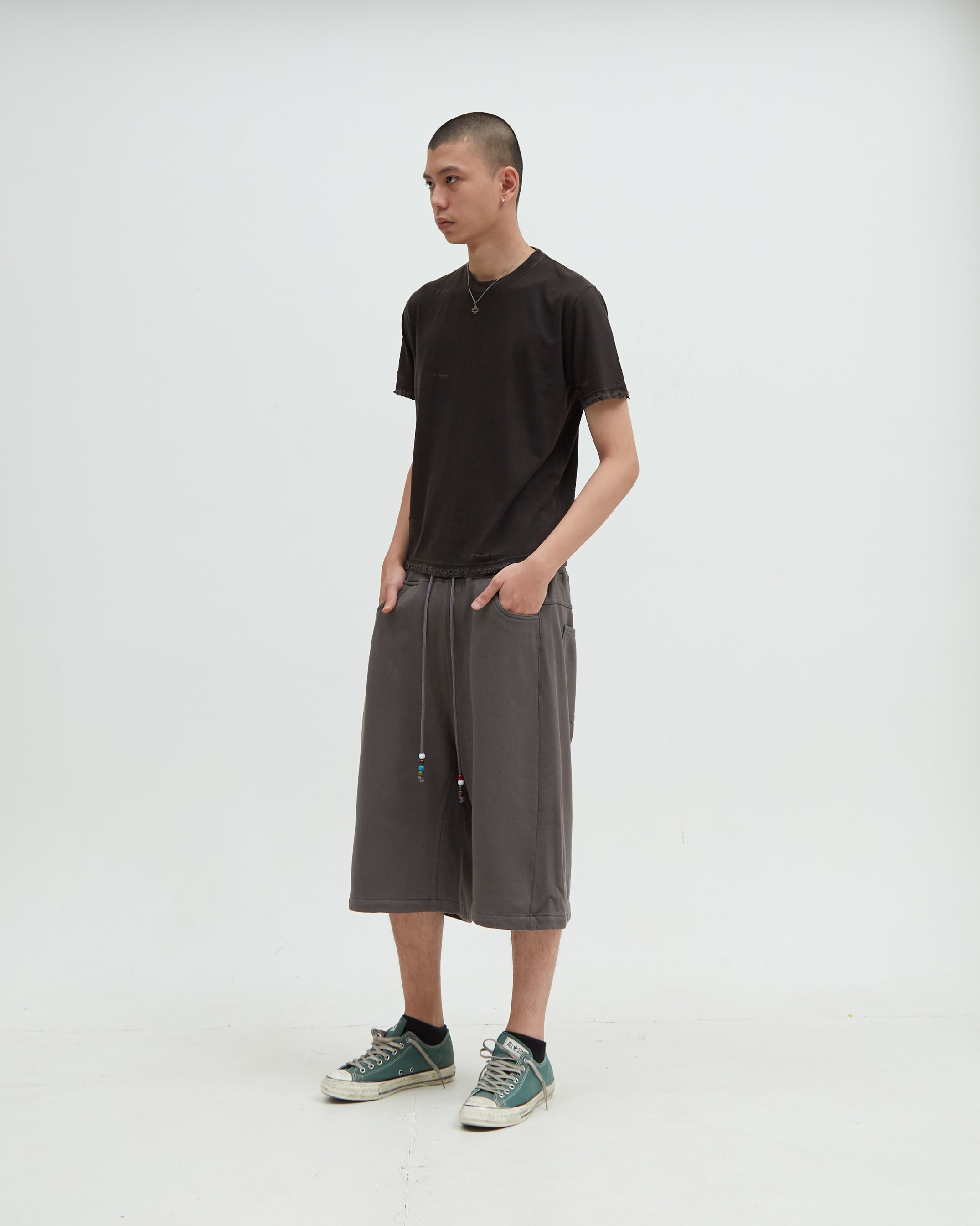 Sweat Short Dark Gray