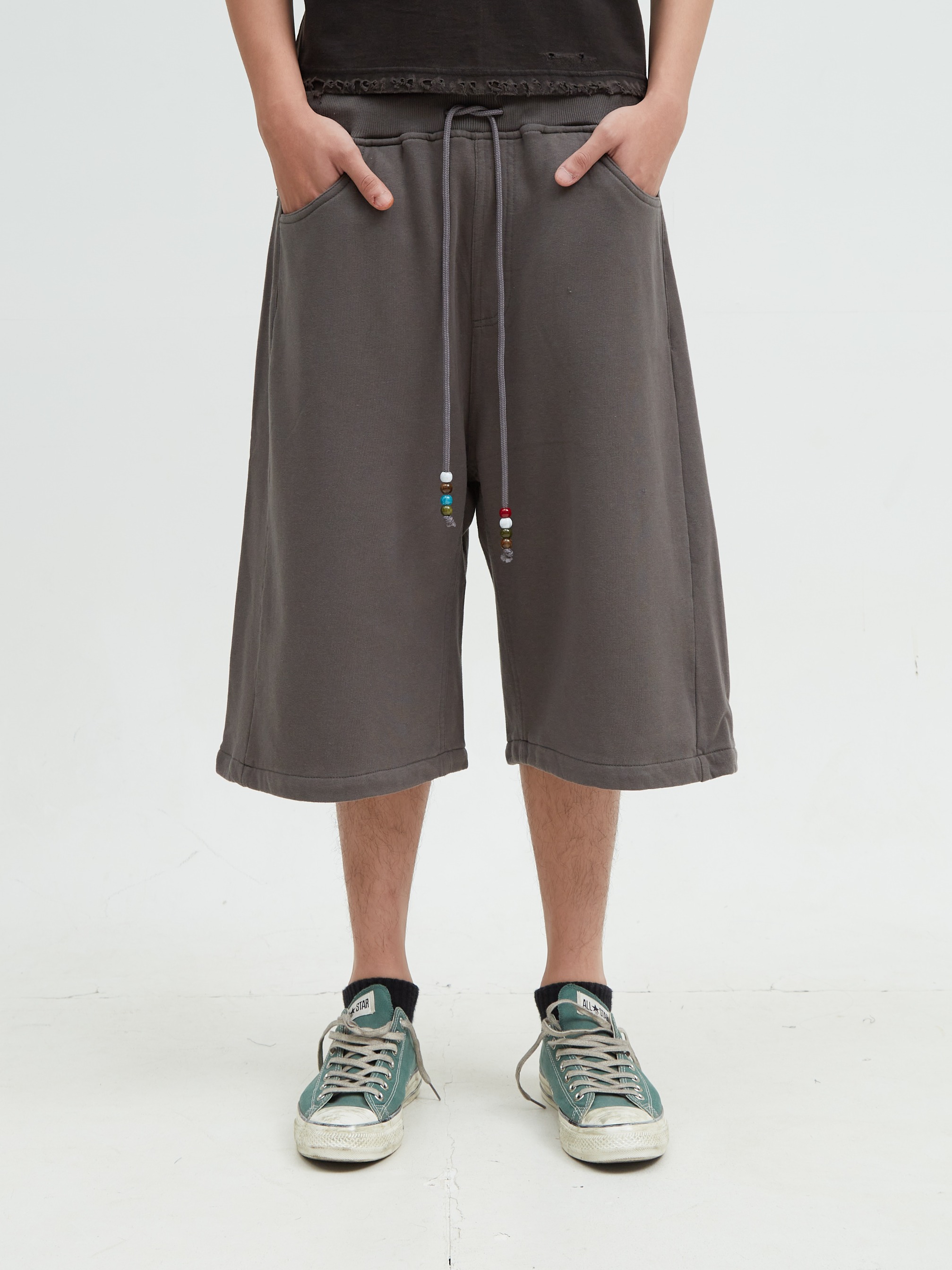 Sweat Short Dark Gray