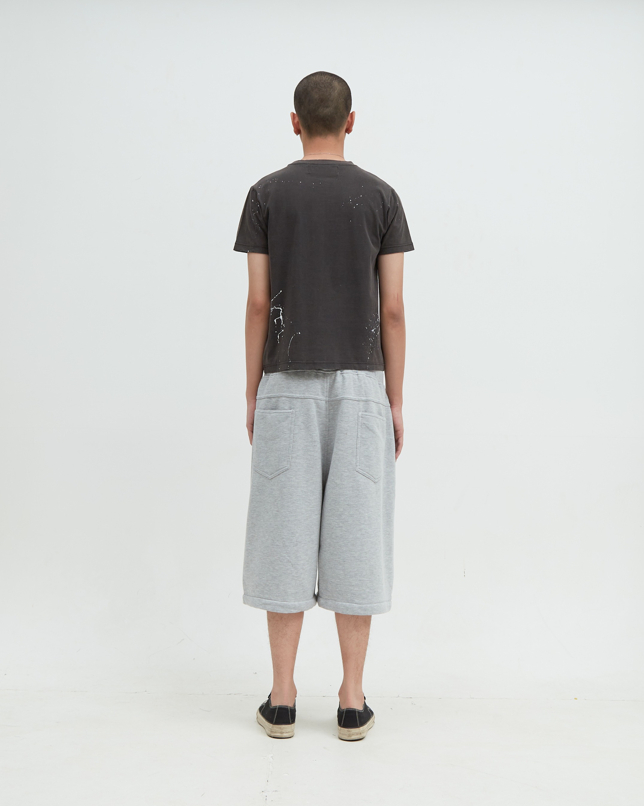 Sweat Short Misty Gray