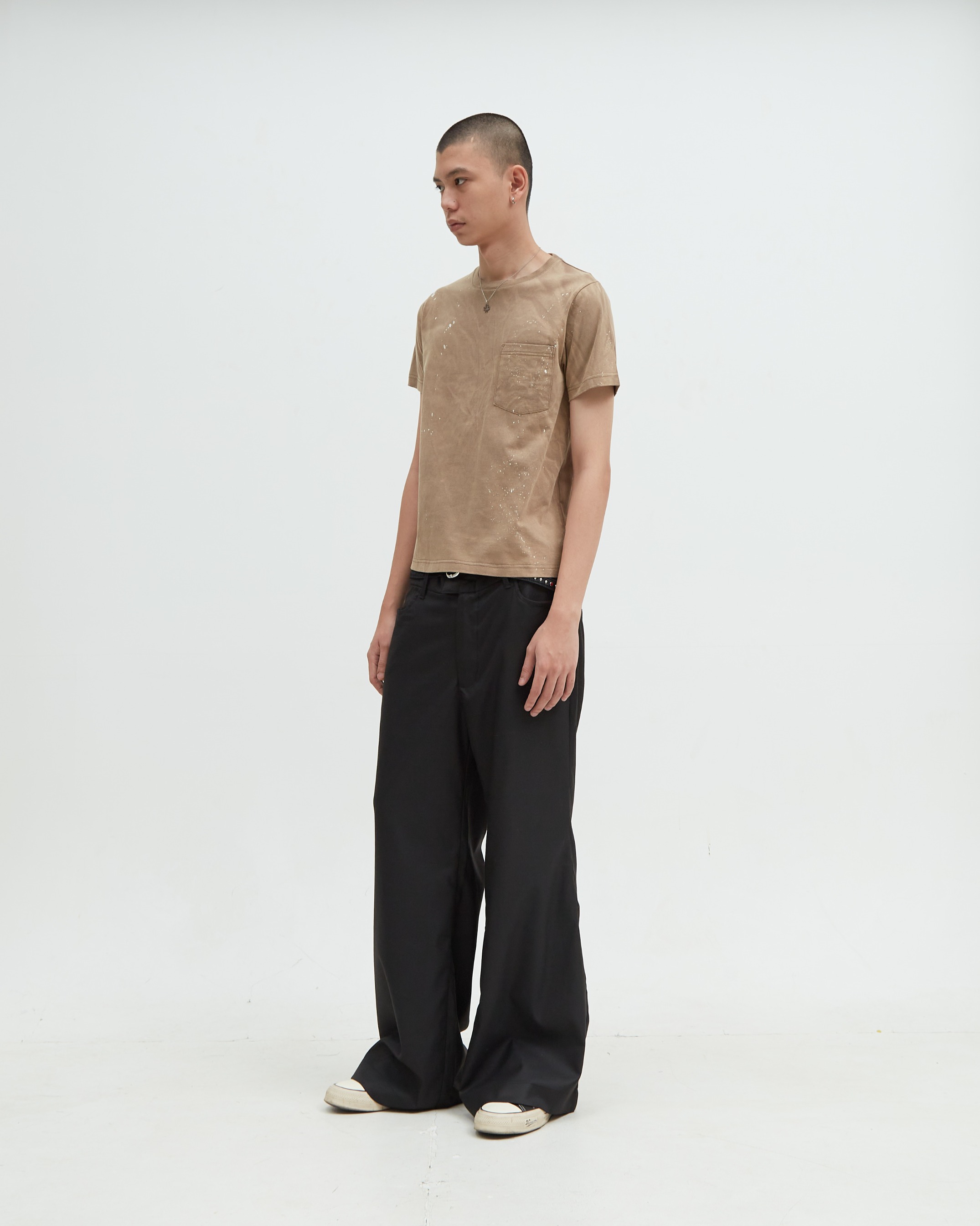 Pocket Tee Brown