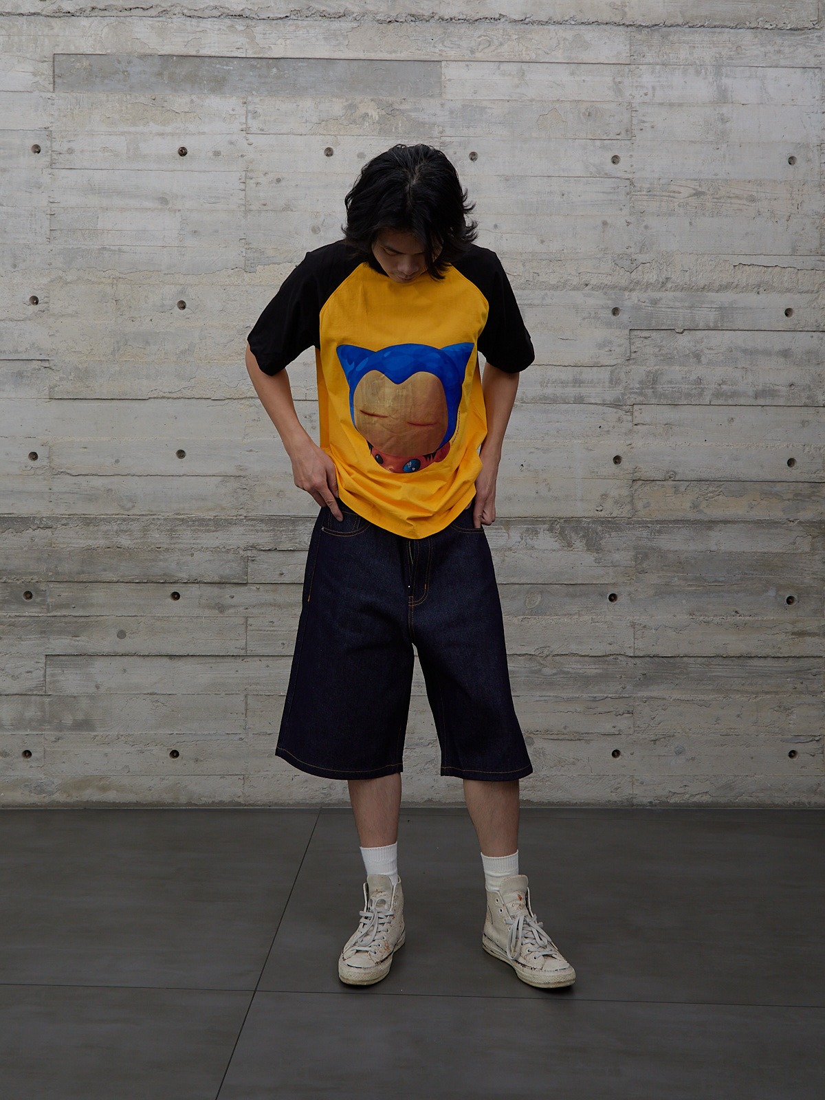 Snorlax Raglan Tee