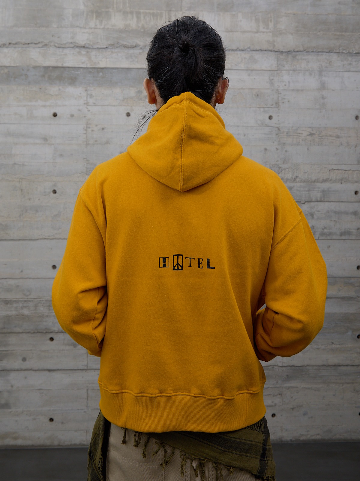 Peace Yellow Hoodie