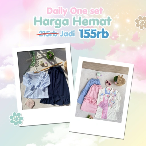 Image of Promo Ambyar Januari Baju Muslim Anak Perempuan - Alzena Kids Moslem