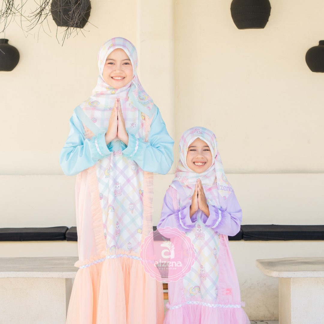 Baju Muslim Anak Perempuan Regina By Alzena KIds Moslem
