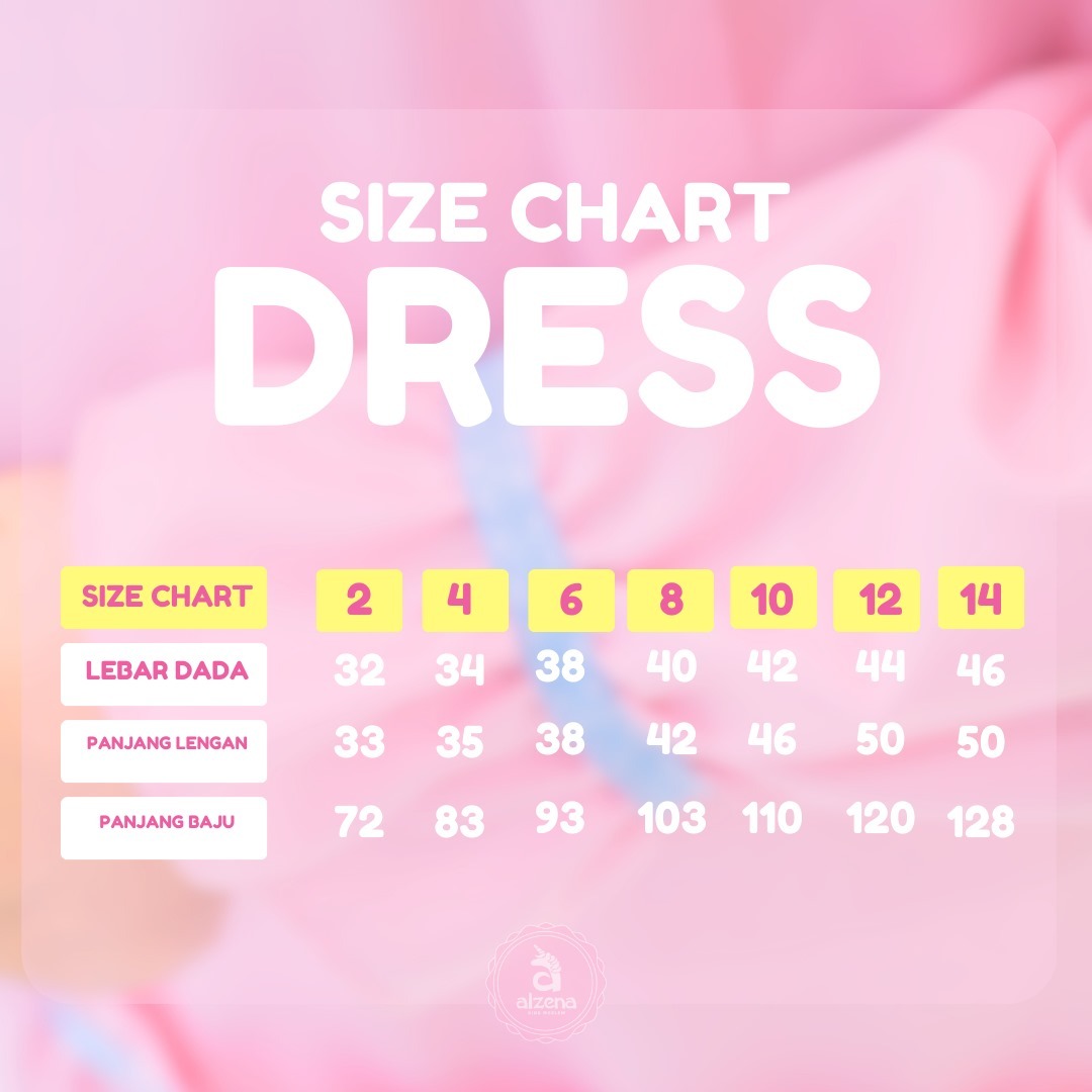 Dress Anak Perempuan Dress Daily Unicorn By Alzena Kids Moslem